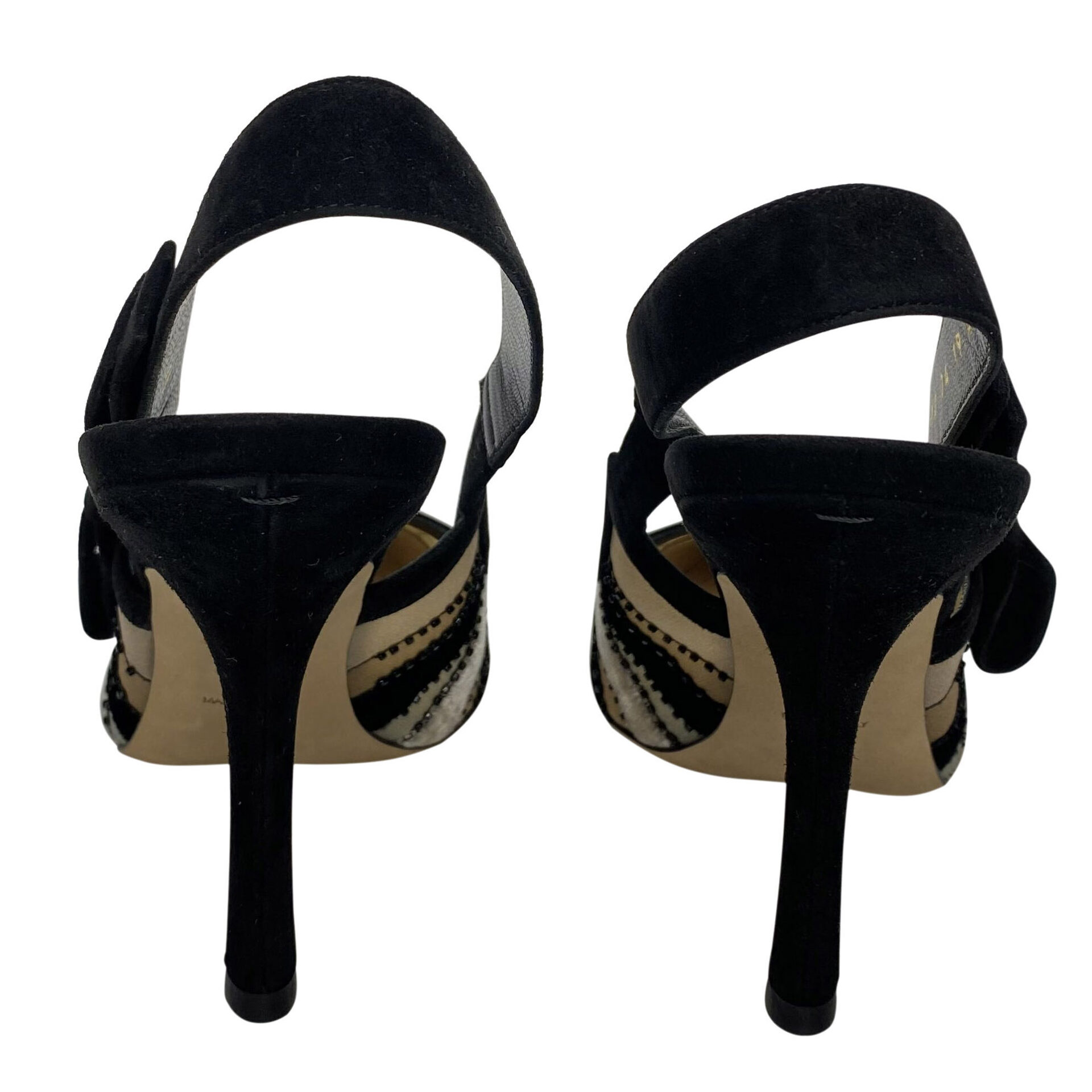 Scarpin Christian Dior Slingback Black Heels