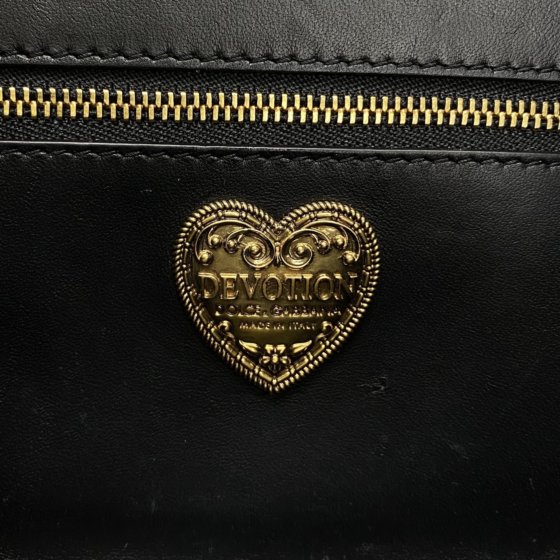 Bolsa Dolce & Gabbana Devotion Veludo Preto