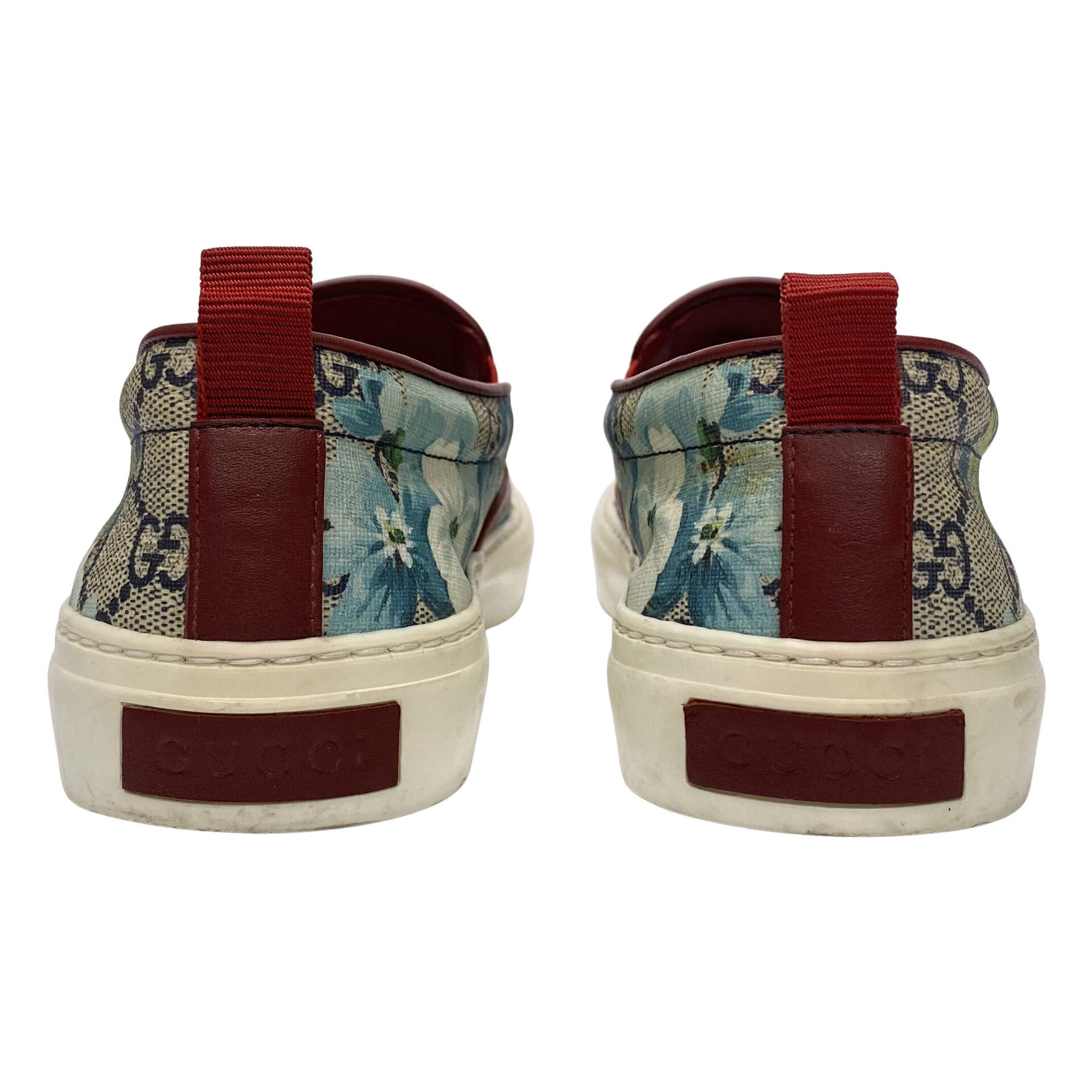 Tênis Gucci Slip On Floral