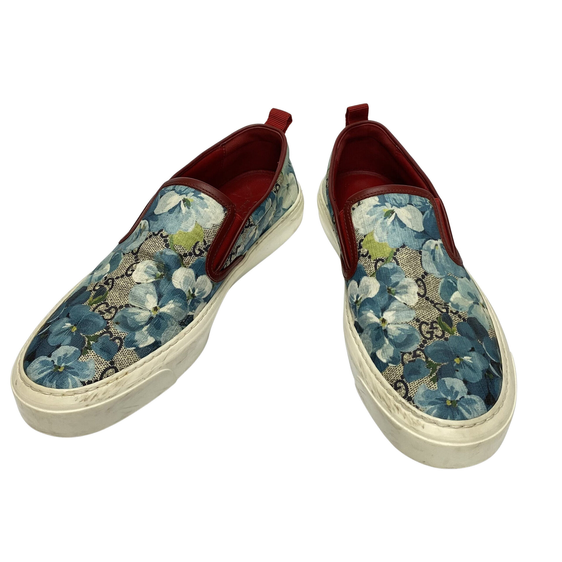 Tênis Gucci Slip On Floral
