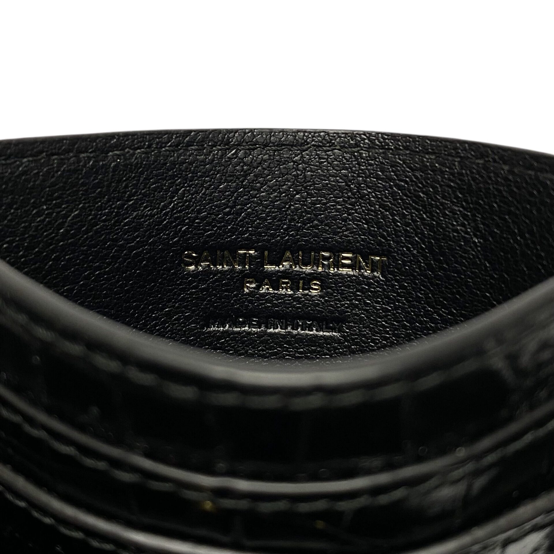Porta-Cartões Saint Laurent Cassandre