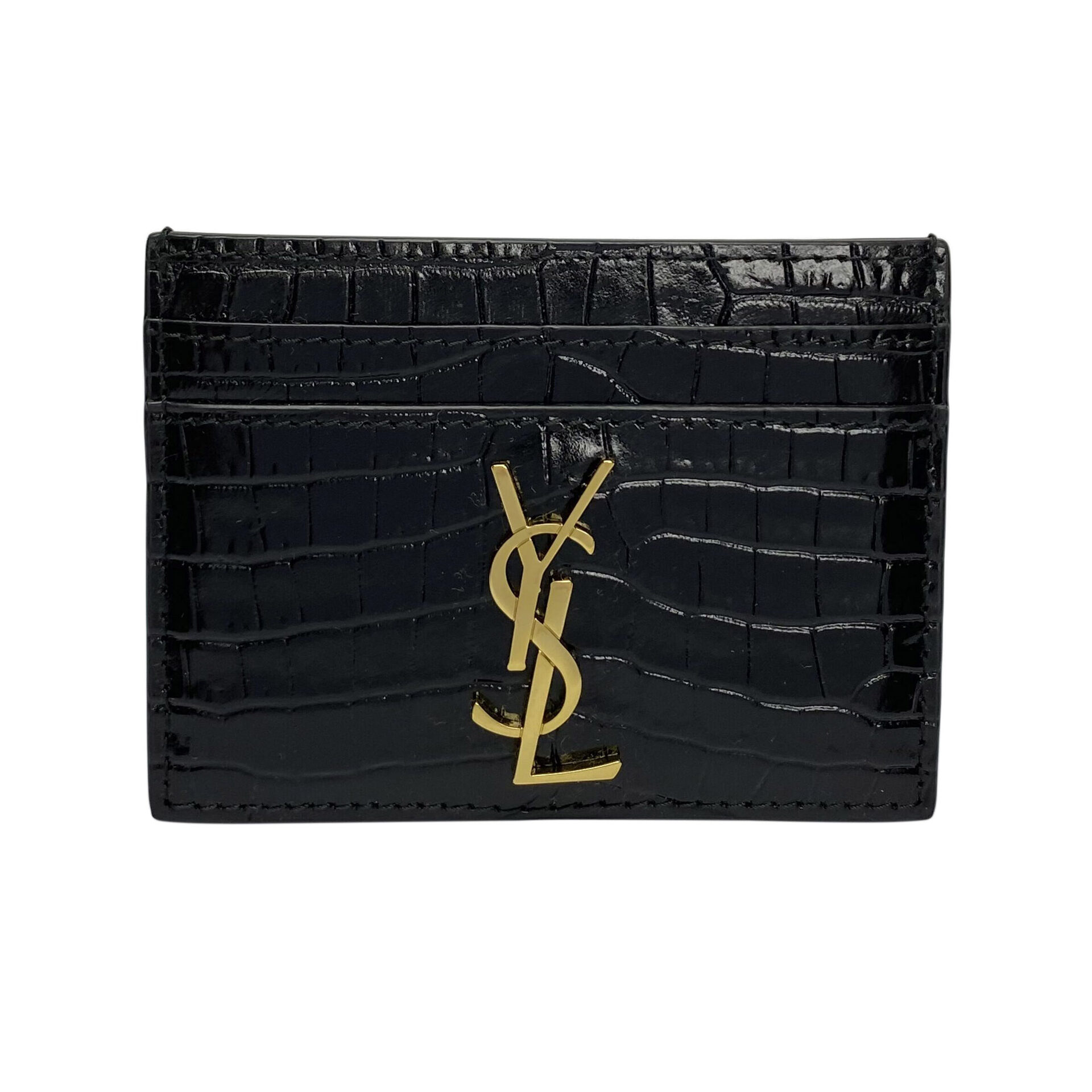 Porta-Cartões Saint Laurent Cassandre