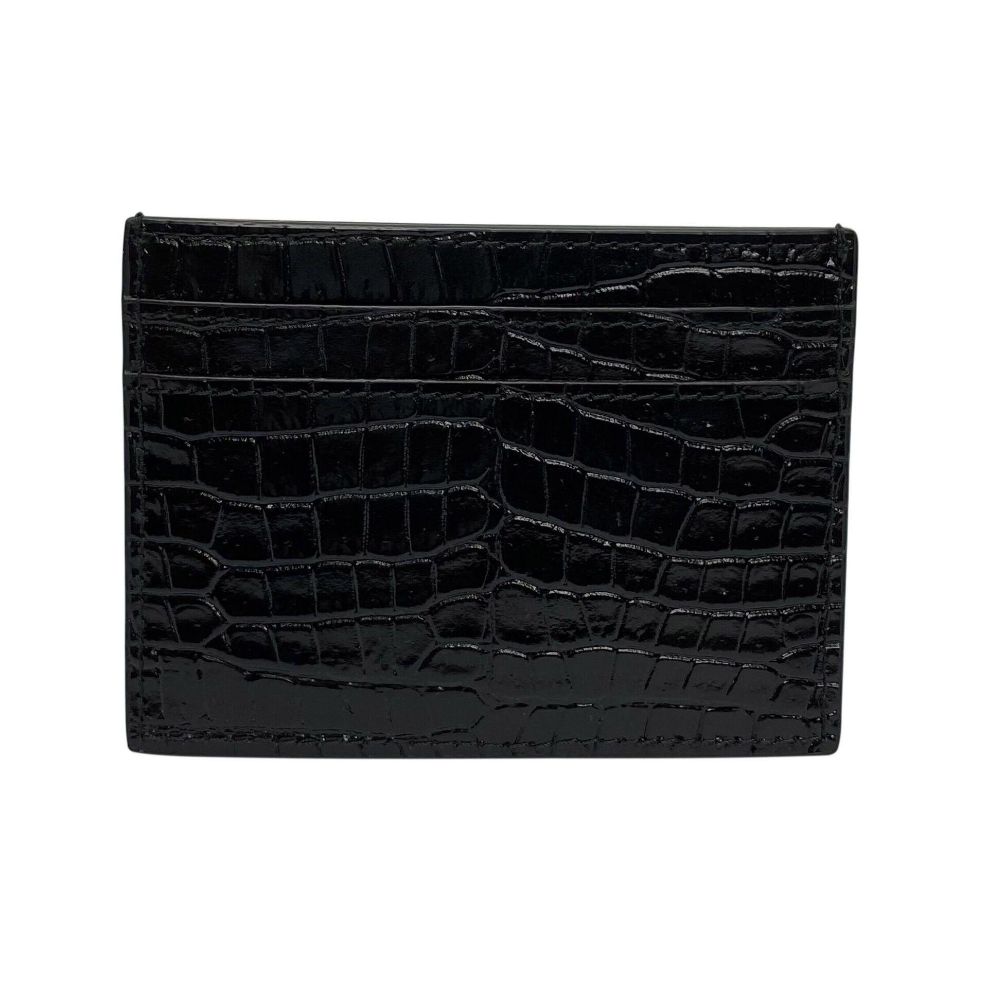 Porta-Cartões Saint Laurent Cassandre