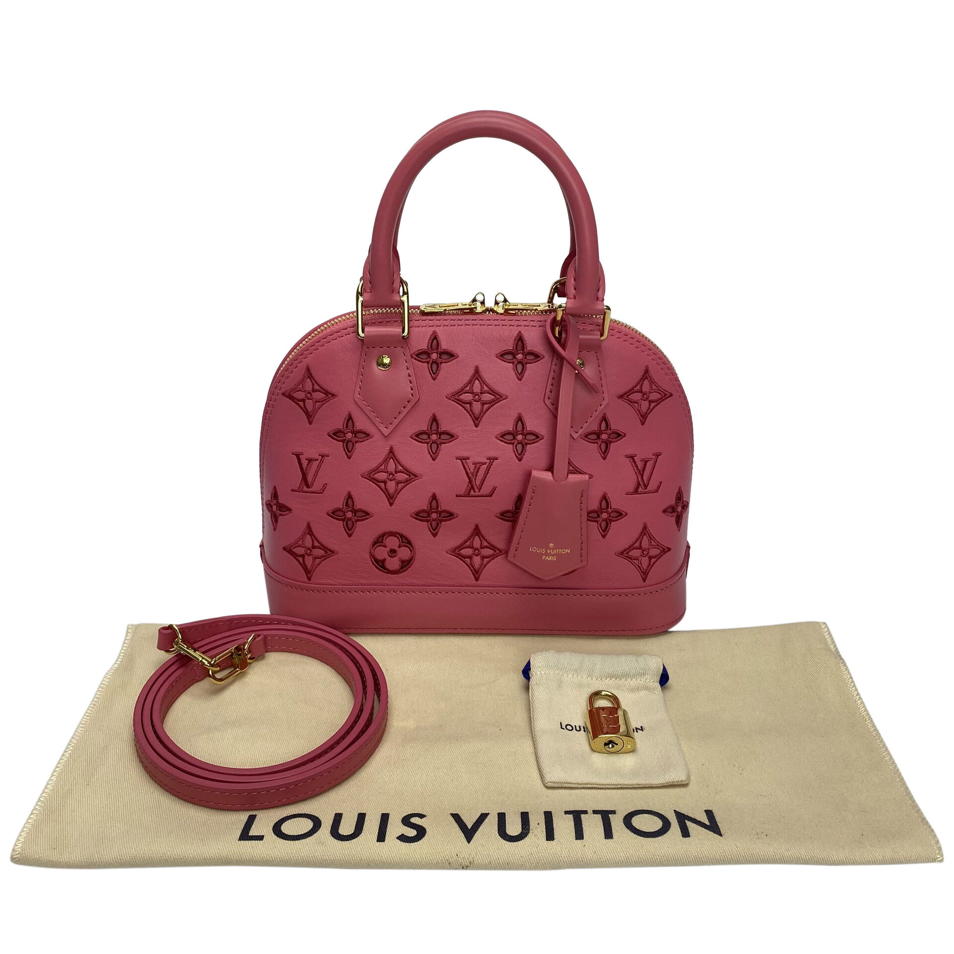 Bolsa Louis Vuitton Alma BB Rosa