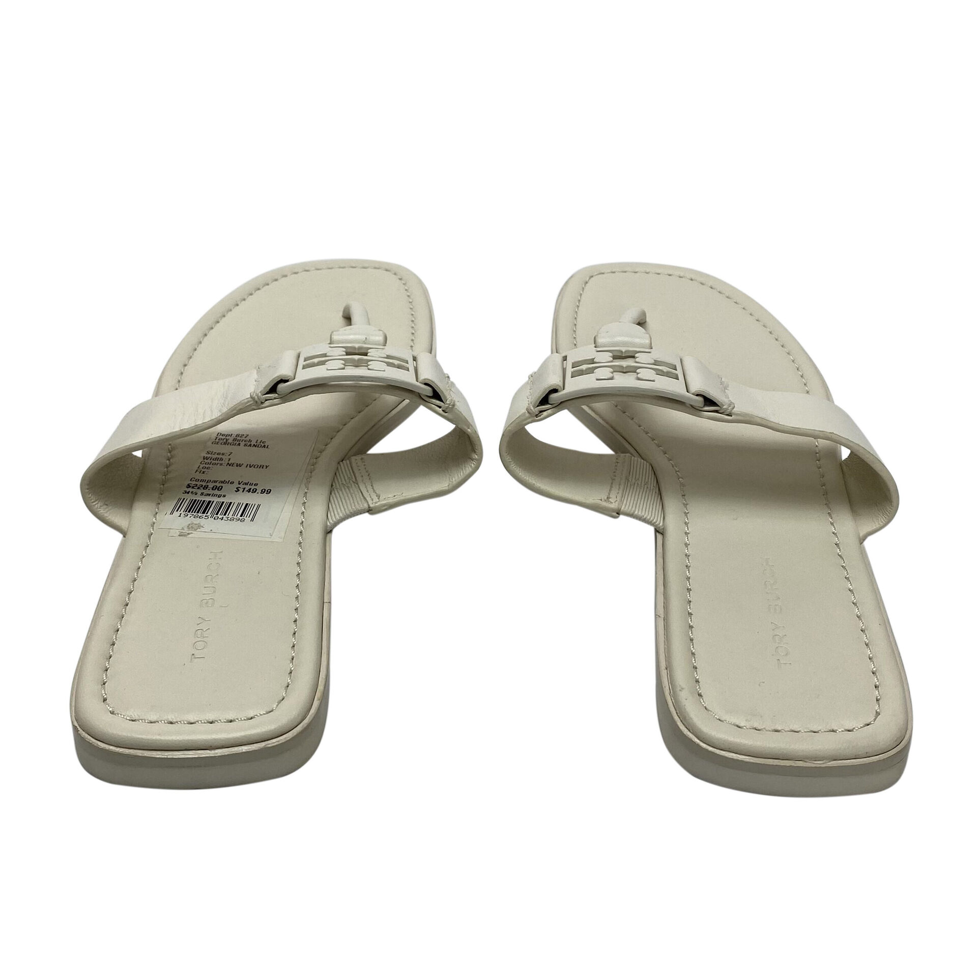 Flat Tory Burch Branco