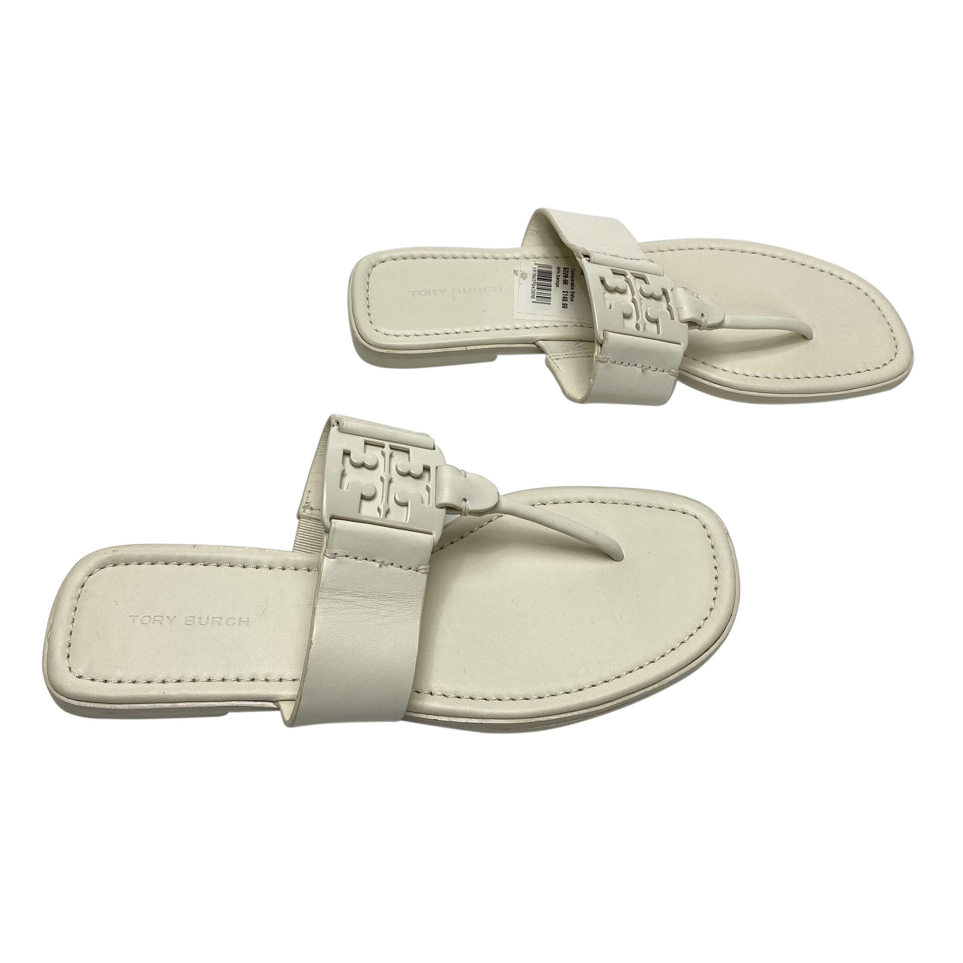 Flat Tory Burch Branco