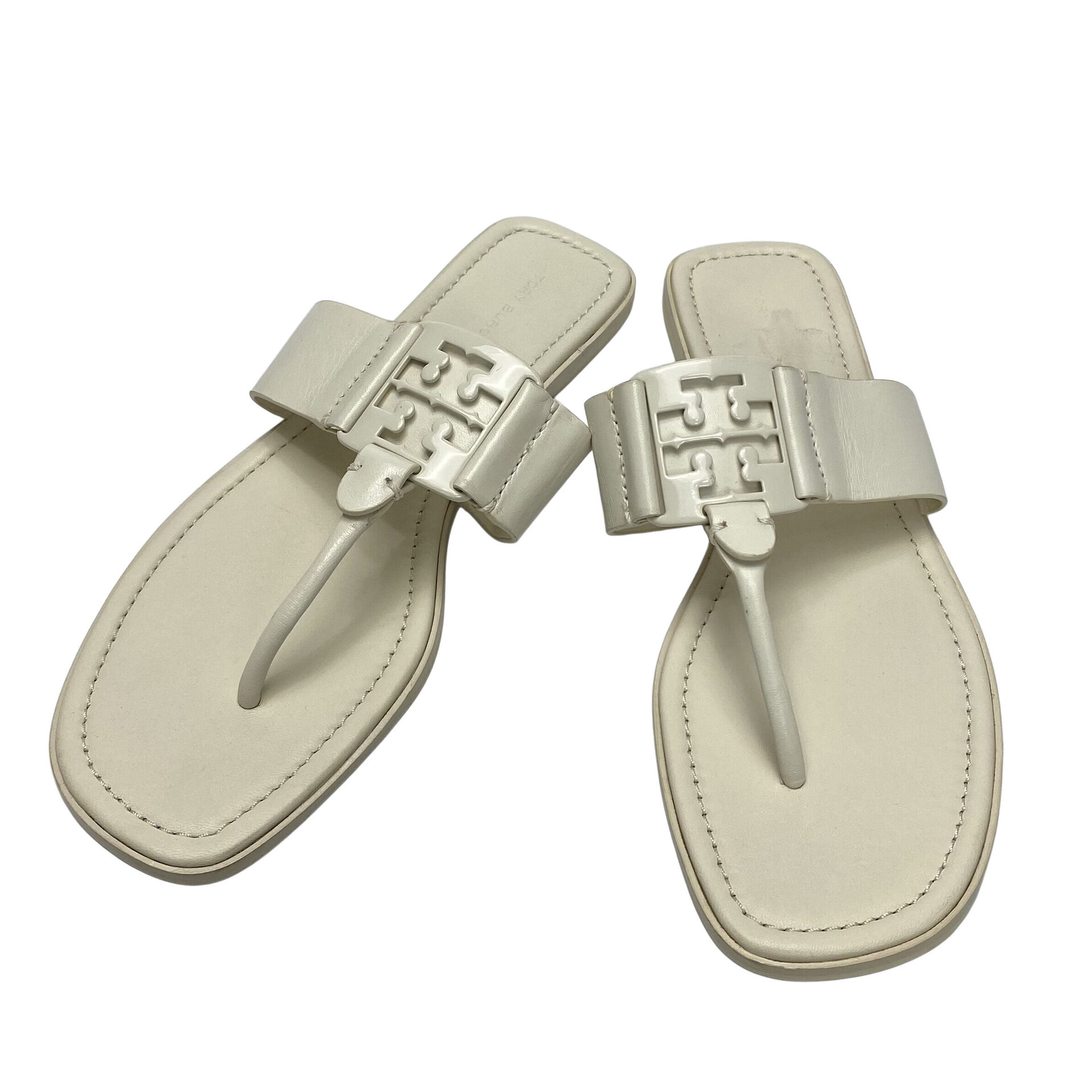 Flat Tory Burch Branco