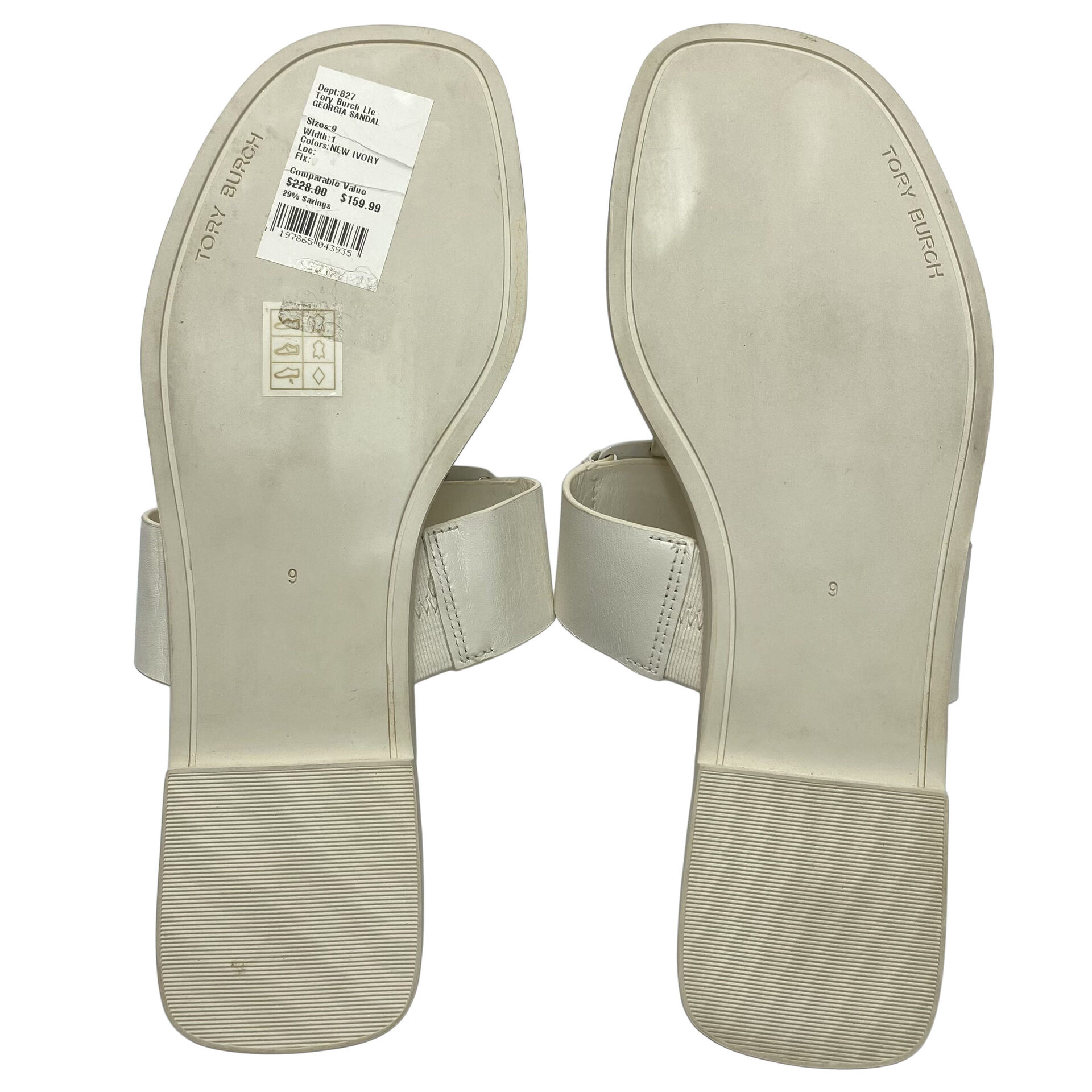 Flat Tory Burch Branco