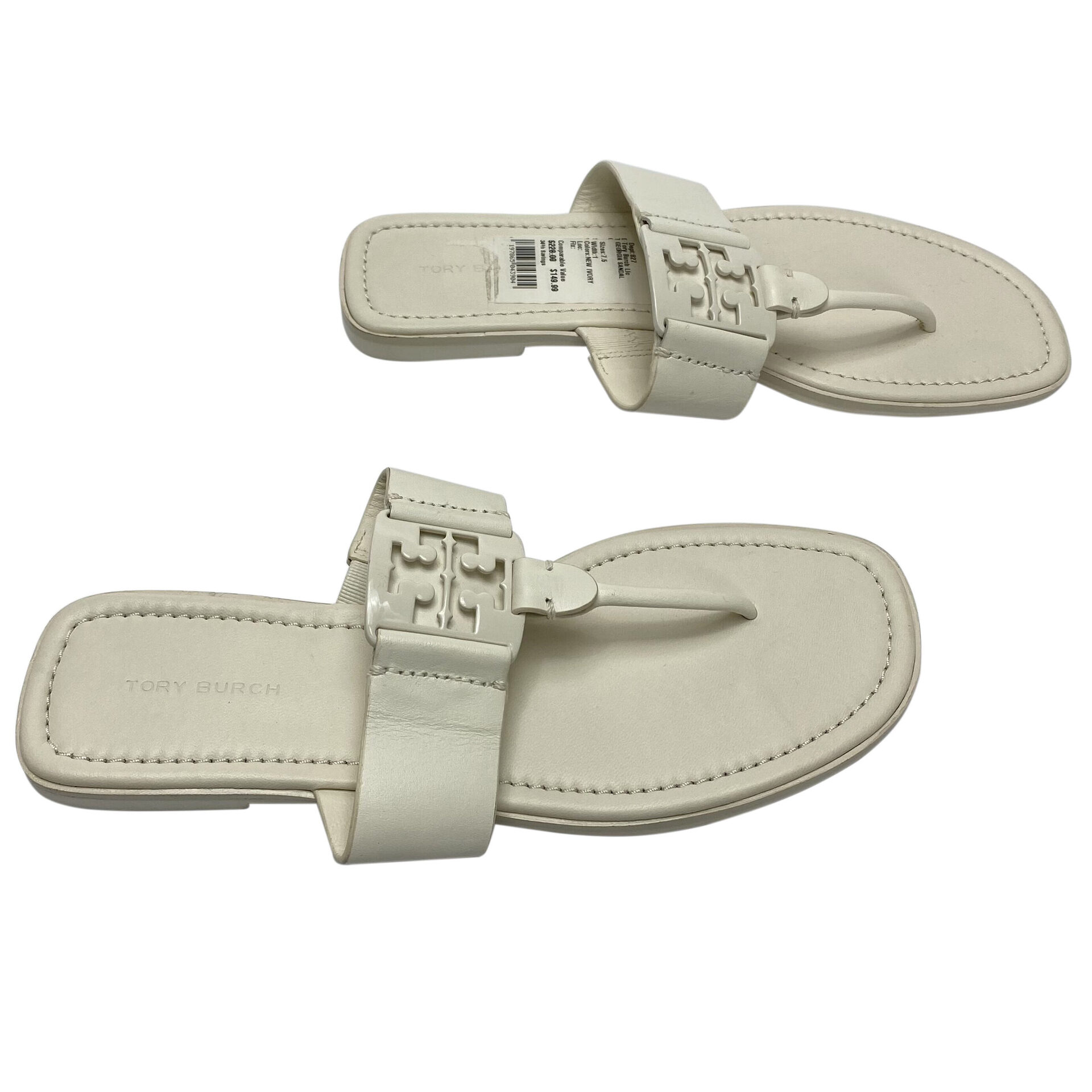 Flat Tory Burch Branco