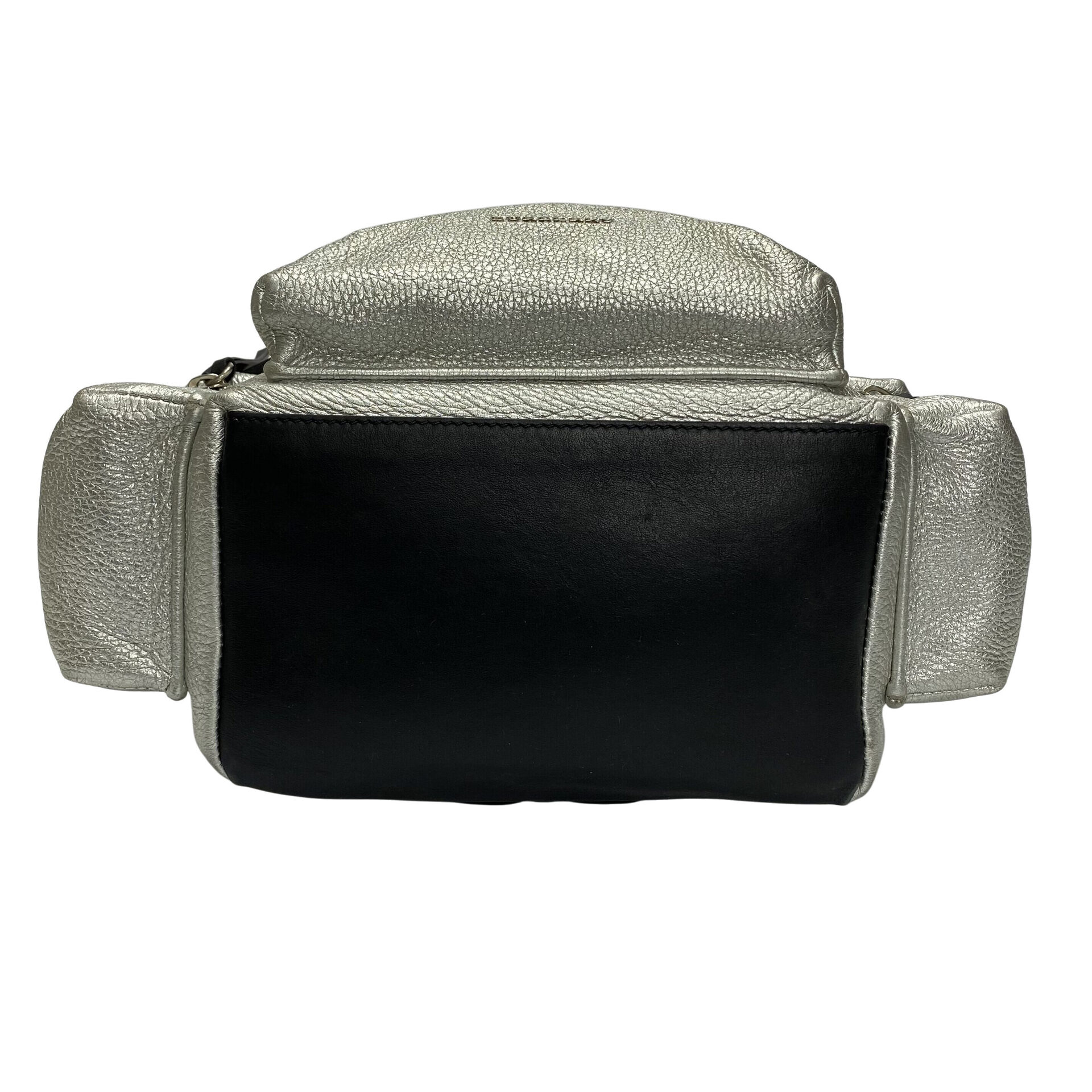 Mochila Burberry Rucksack Prata