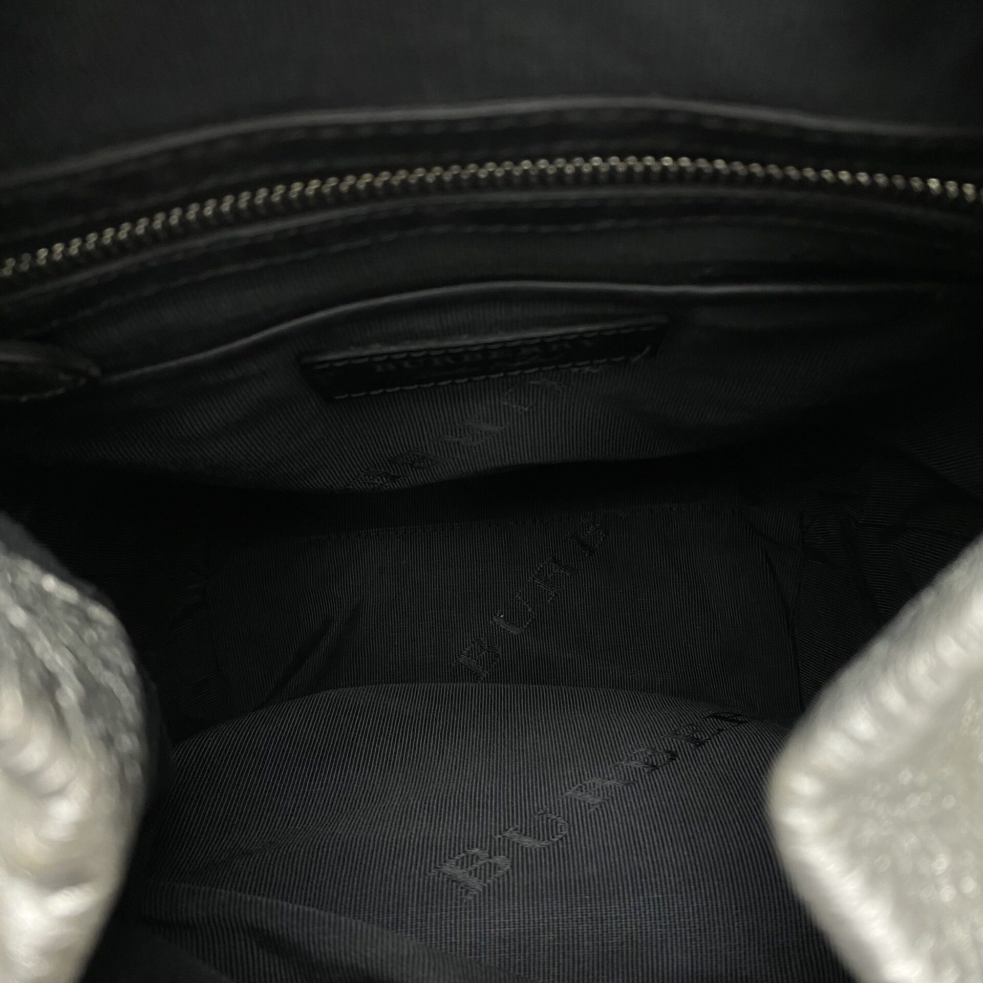 Mochila Burberry Rucksack Prata