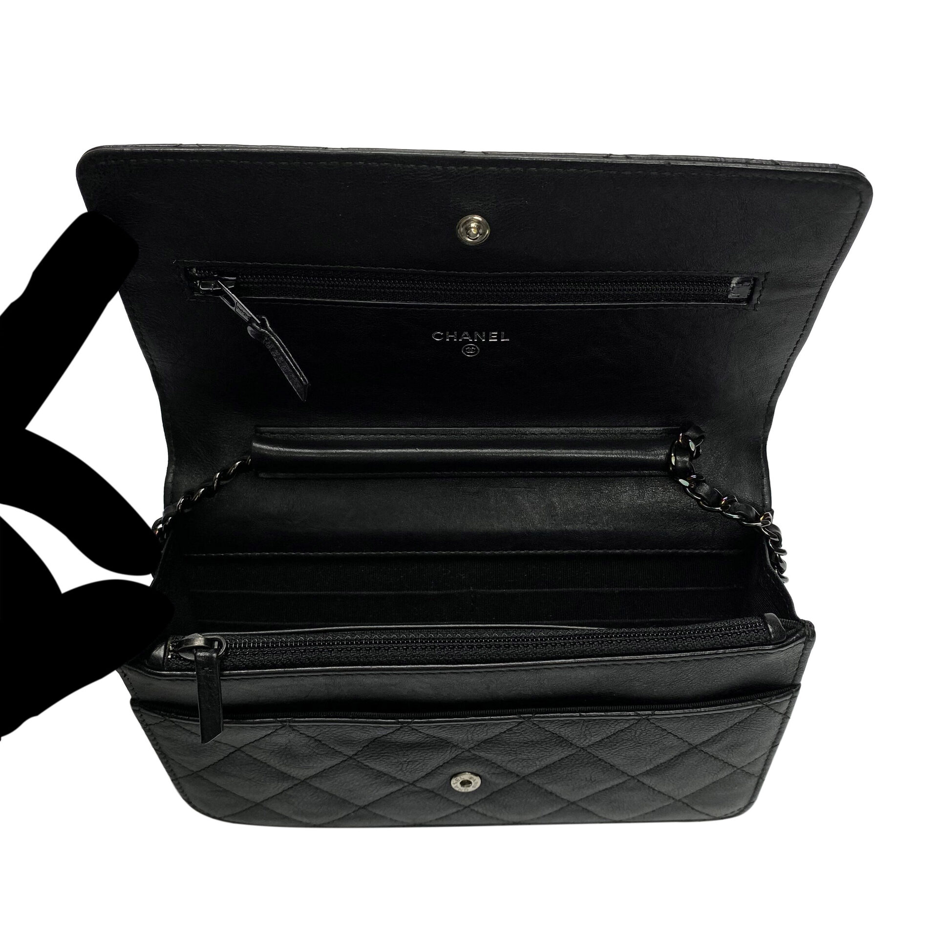 Bolsa Chanel Woc Preta