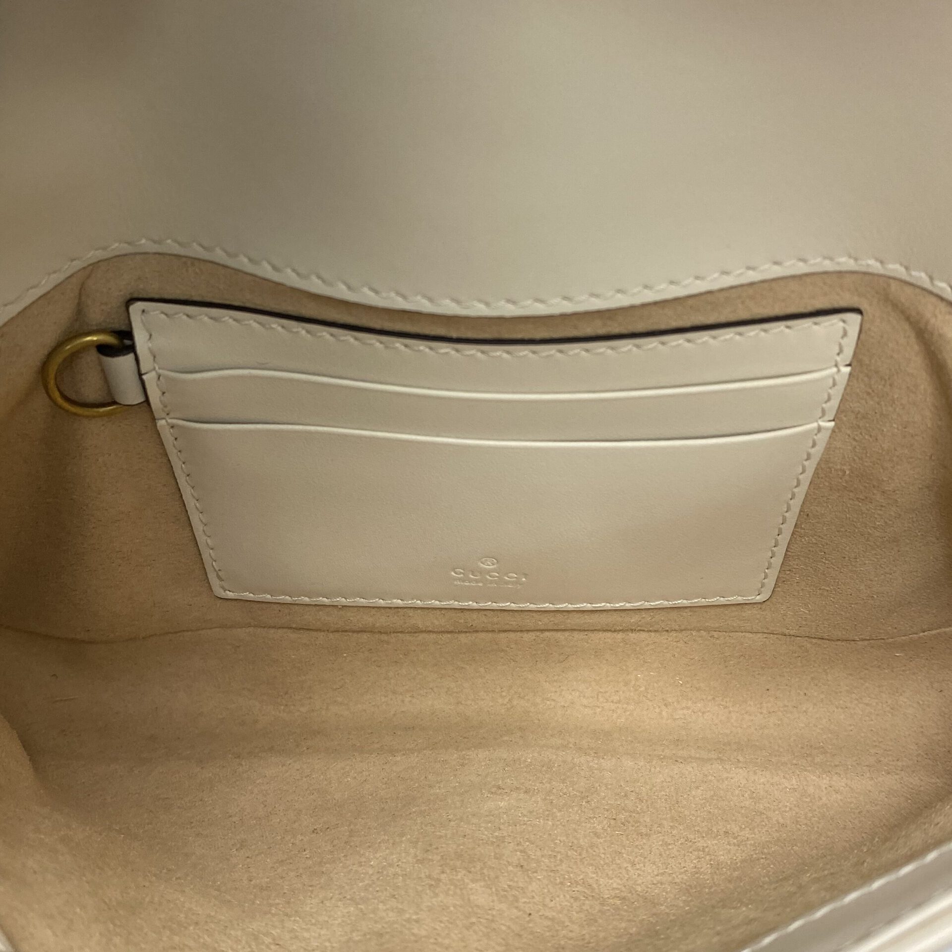 Bolsa Gucci GG Marmont Mini Off White