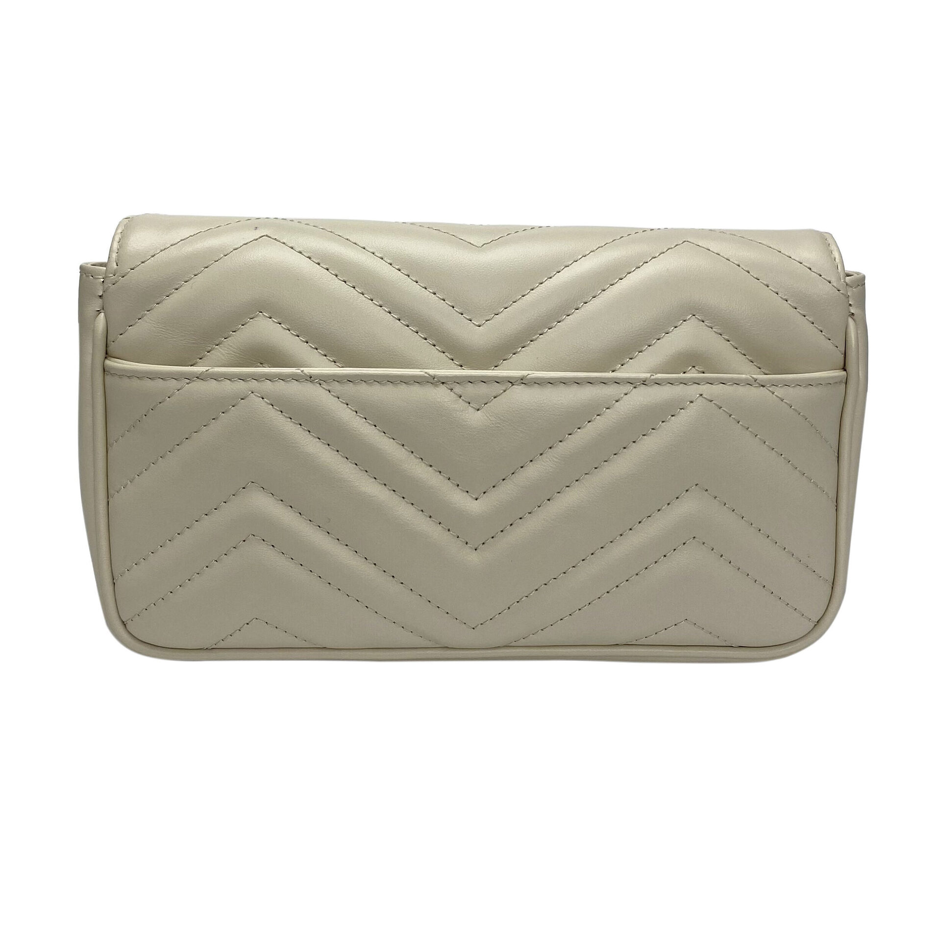 Bolsa Gucci GG Marmont Mini Off White