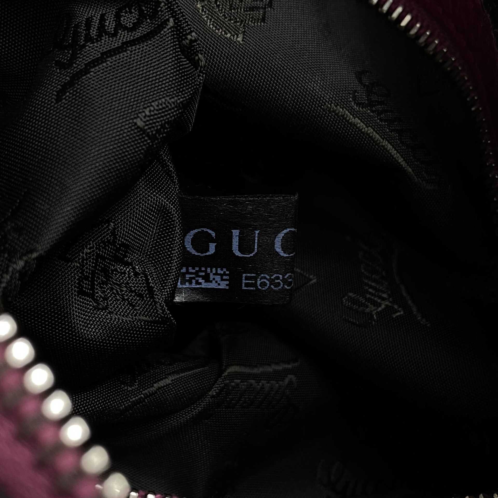 Bolsa Gucci Guccissima Techno Tag Medium Boston Rosa