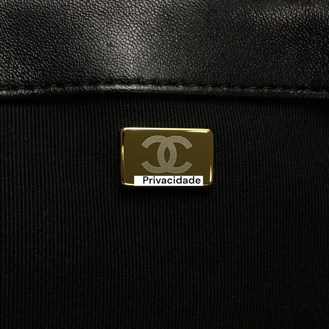 Bolsa Chanel Couro Matelâsse Preto