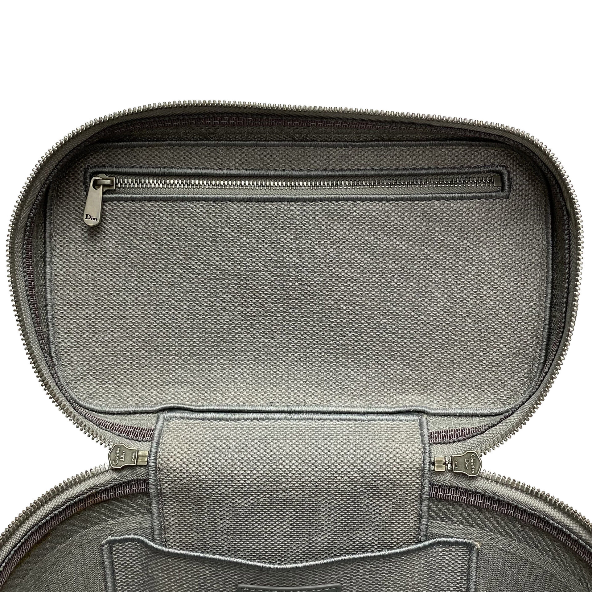 Bolsa de Mão Christian Dior Travel Vanity Cinza