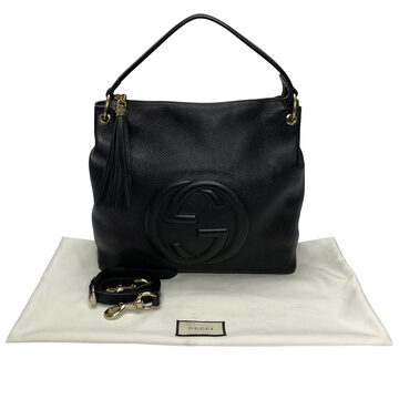 Bolsa Gucci Soho Hobo Preta