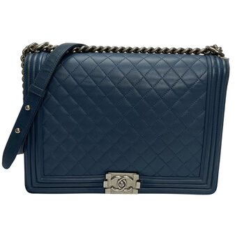 Bolsa Chanel Boy Azul