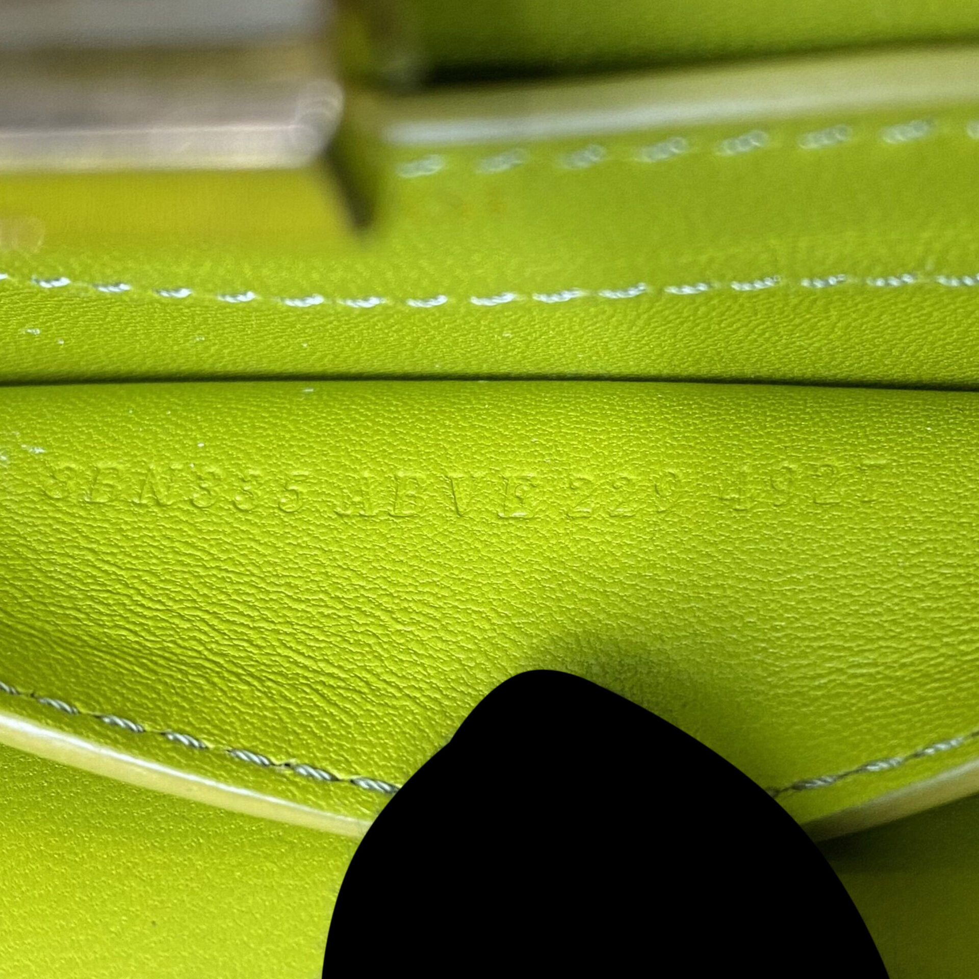 Bolsa Fendi Peekaboo ISeeU Petit Verde