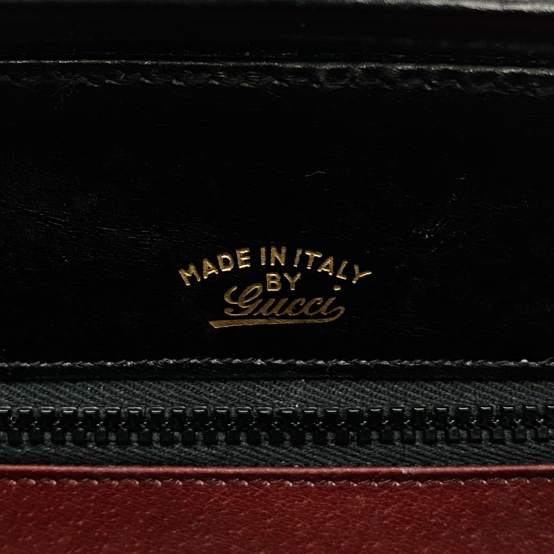Bolsa Gucci Vintage 1960 Preta