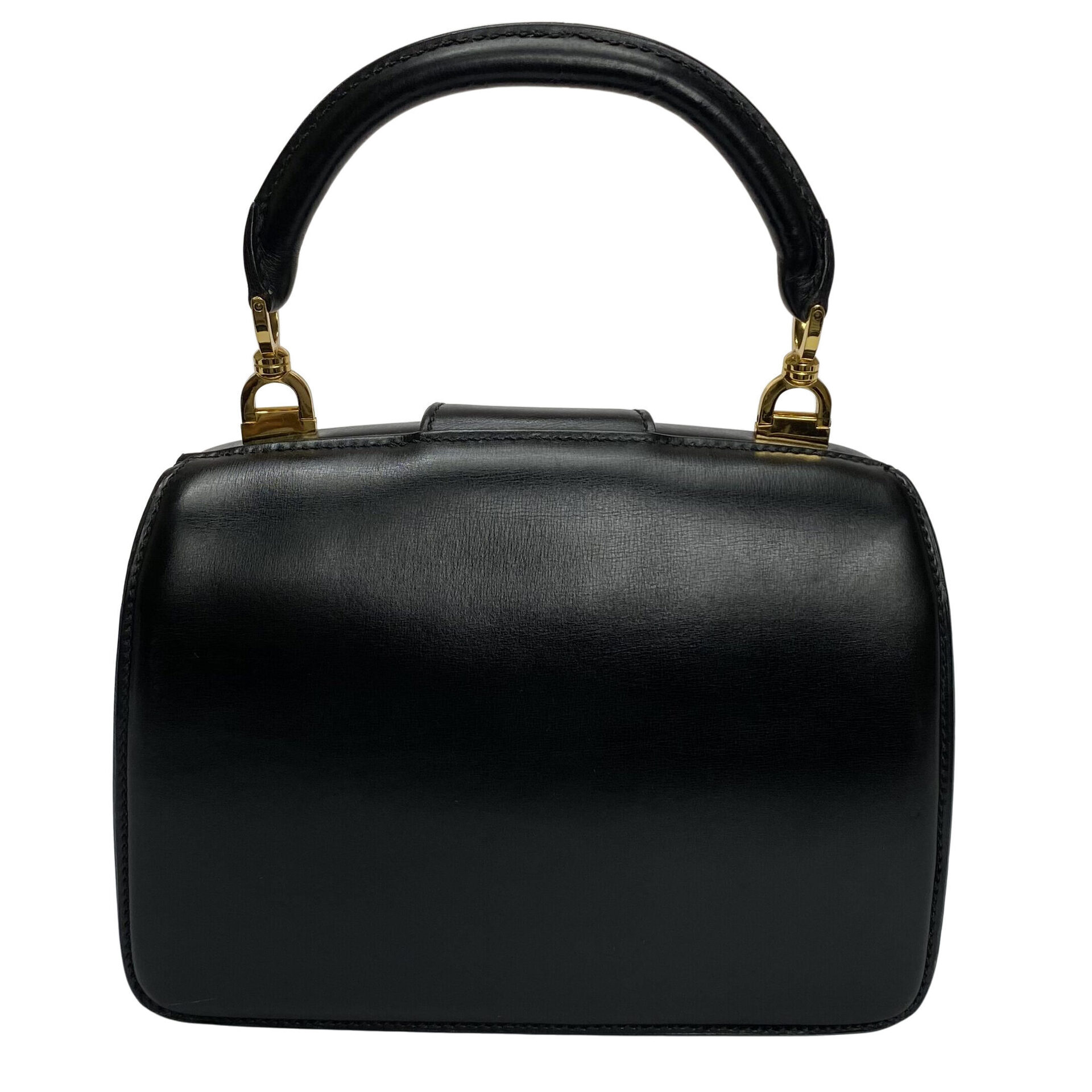Bolsa Gucci Vintage 1960 Preta