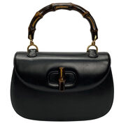 Bolsa Gucci Vintage Bamboo Preta
