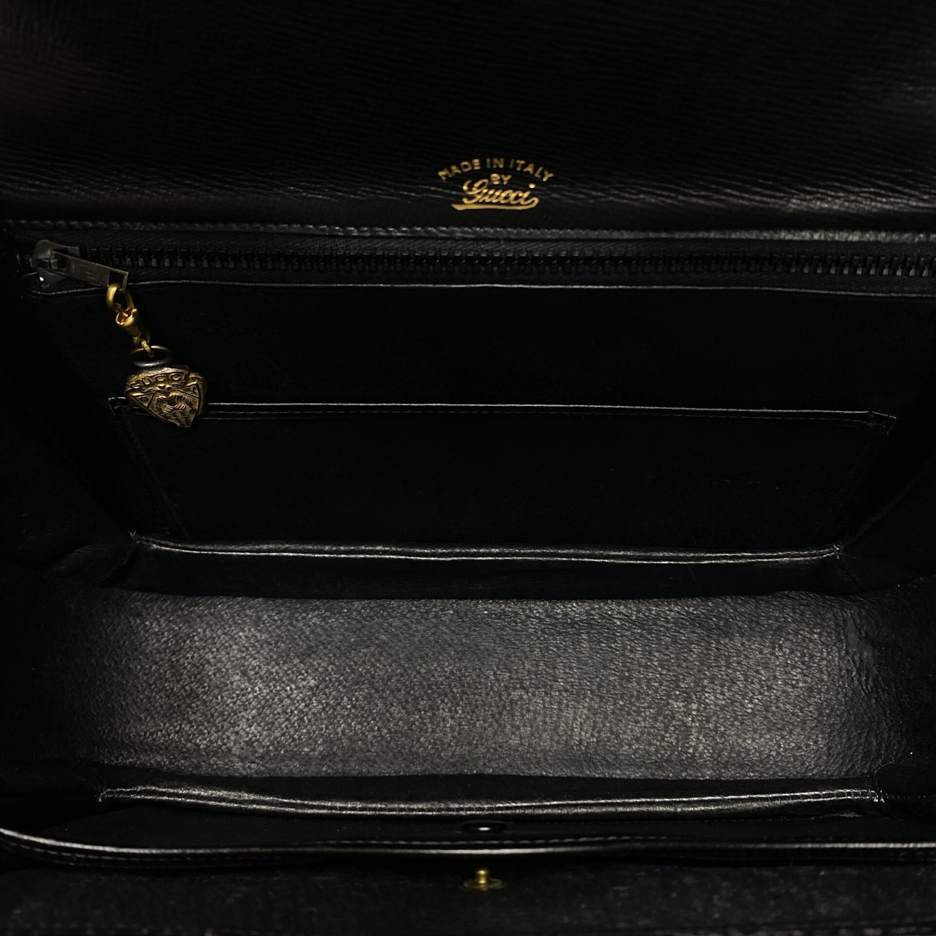 Bolsa Gucci Vintage Bamboo Preta