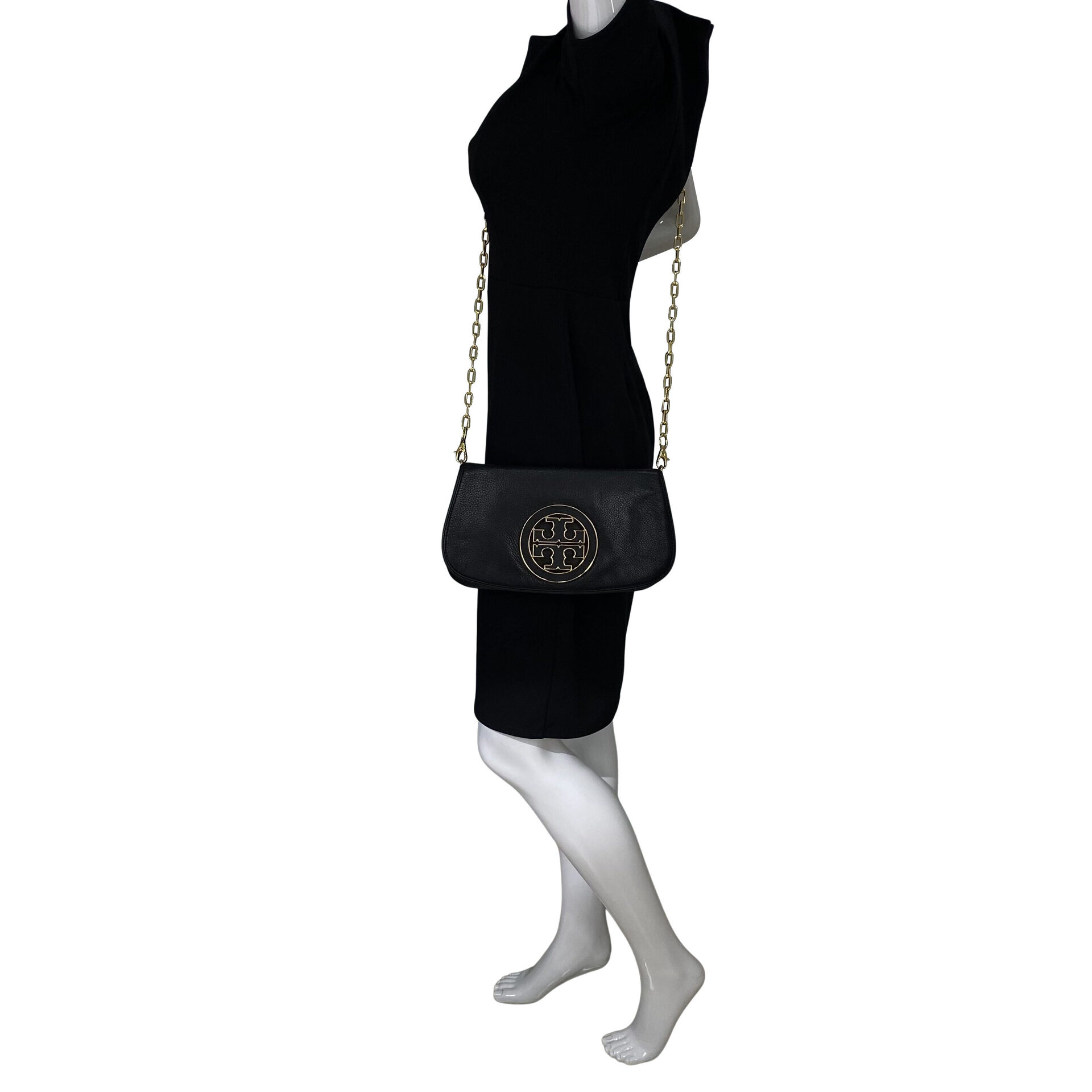 Bolsa Tory Burch Couro Preto