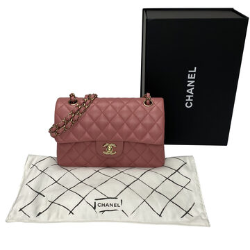 Bolsa Chanel Clássica Double Flap Small Caviar