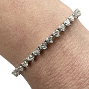 Pulseira Lapidação Coração - 4.75 ct.