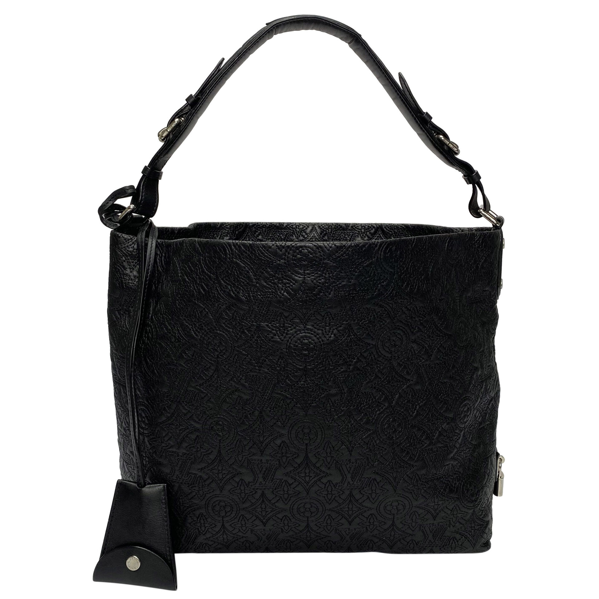 Bolsa Louis Vuitton Antheia Hobo Preta