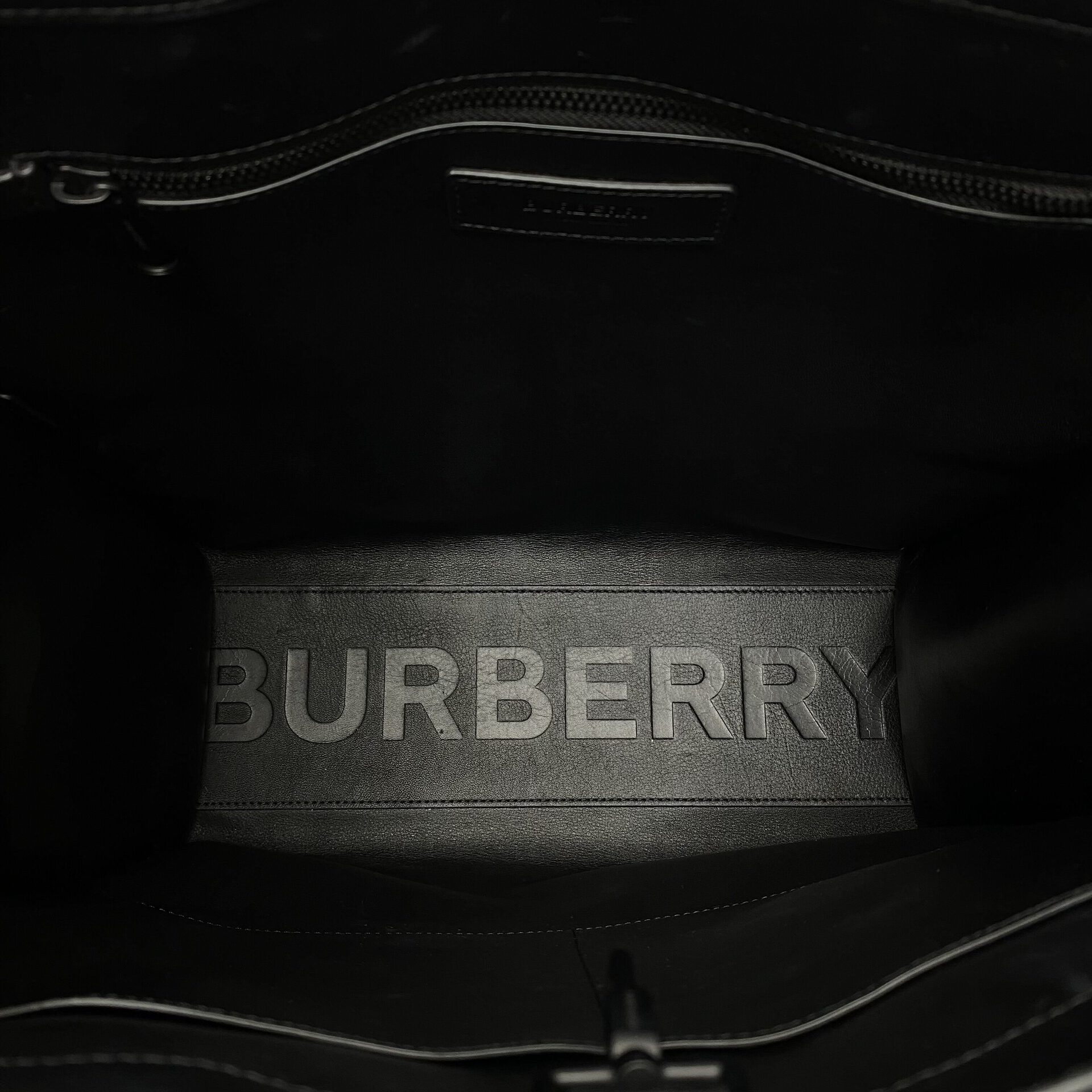 Bolsa Burberry Tote Monograma Preta