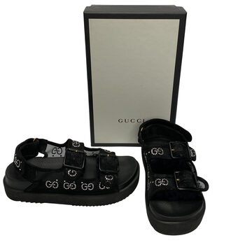 Papete Gucci Crystal-Embellished GG