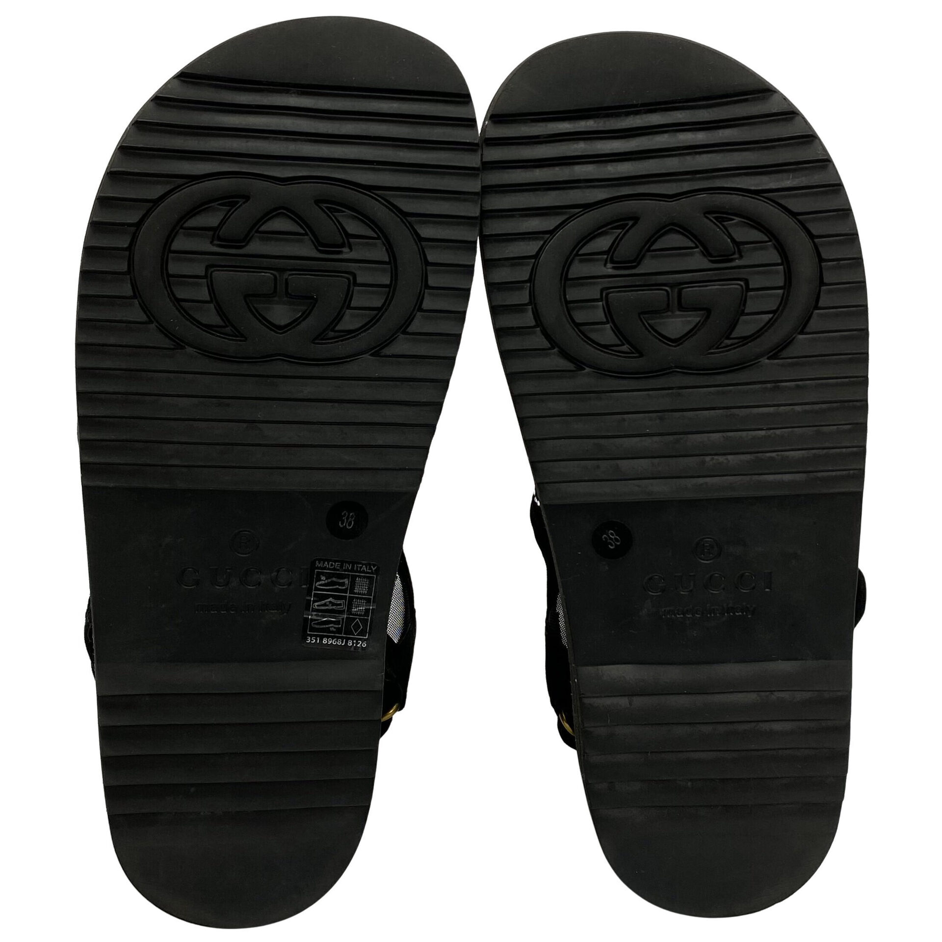 Papete Gucci Crystal-Embellished GG