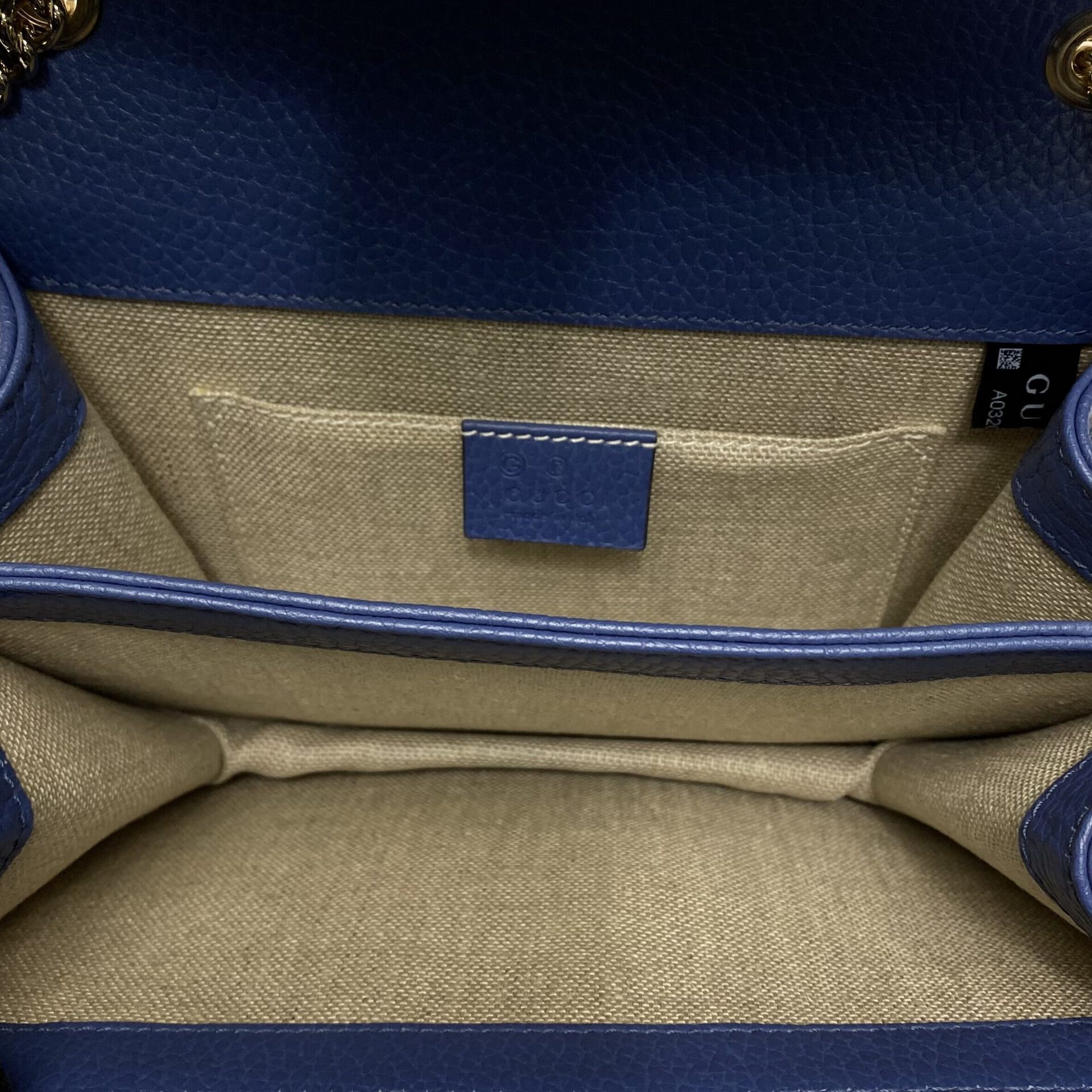 Bolsa Gucci Interlocking G Azul