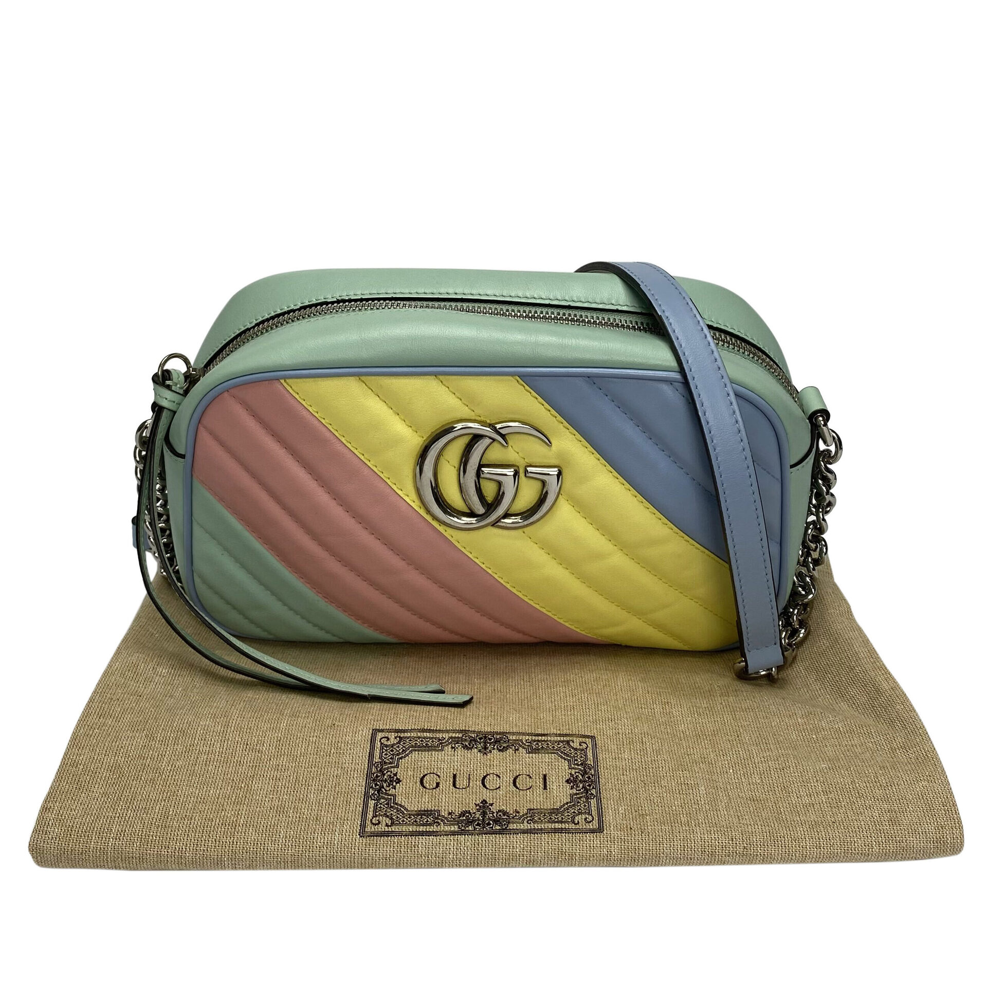 Bolsa Gucci GG Marmont Colorida