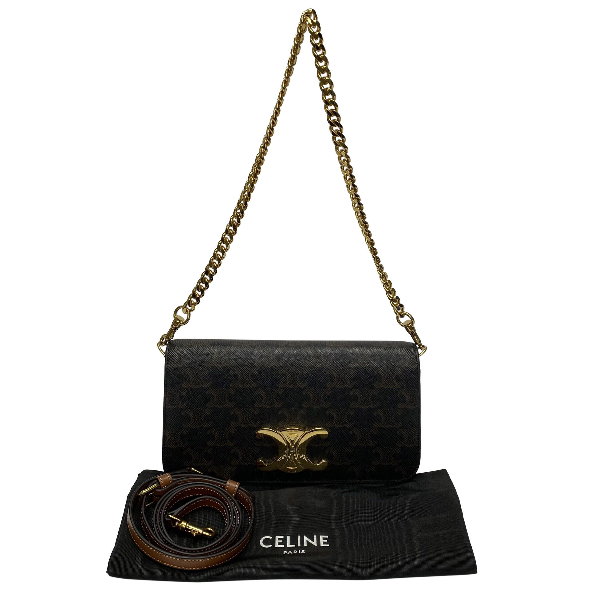 Bolsa Celine Triomphe Chain