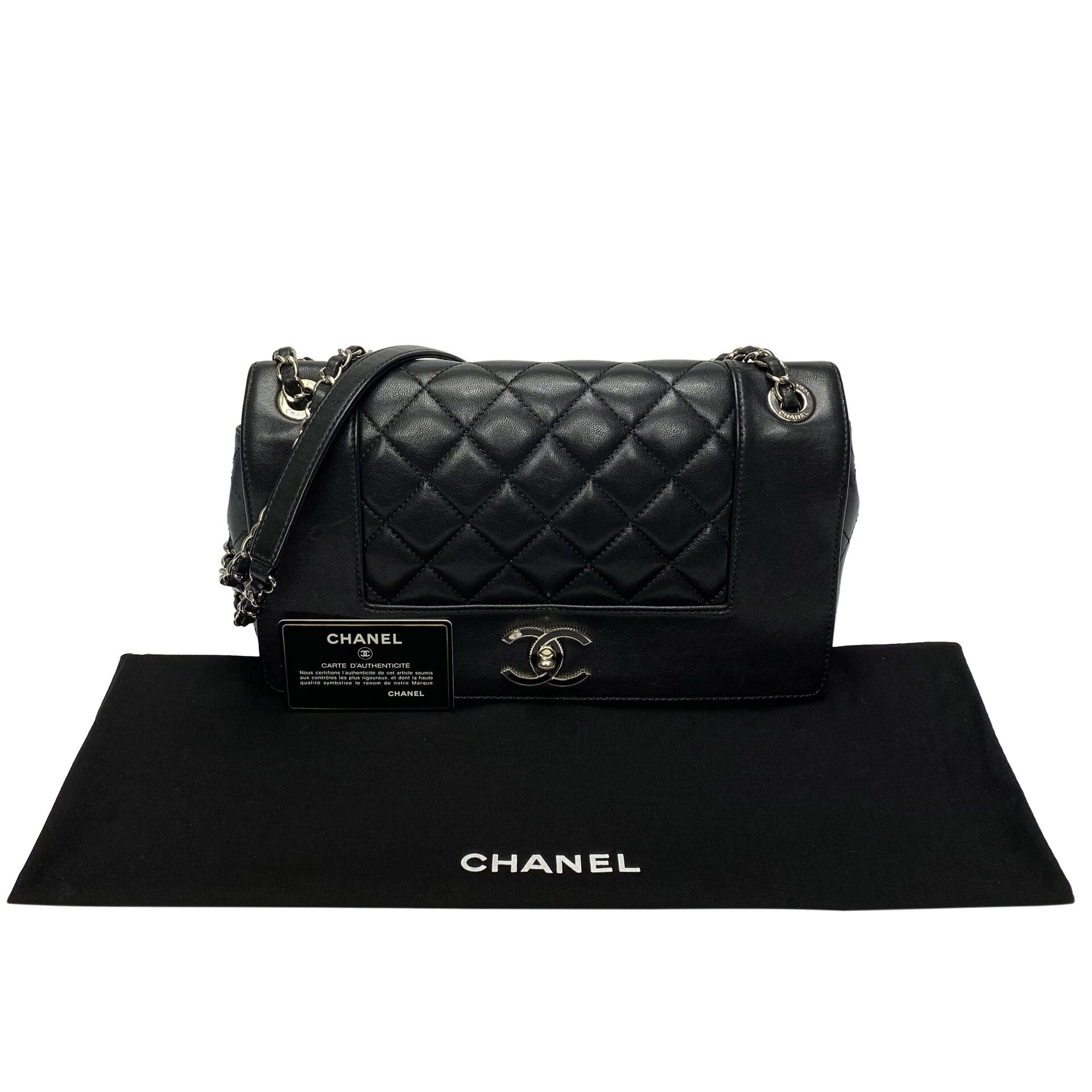 Bolsa Chanel Mademoiselle Vintage Double Flap