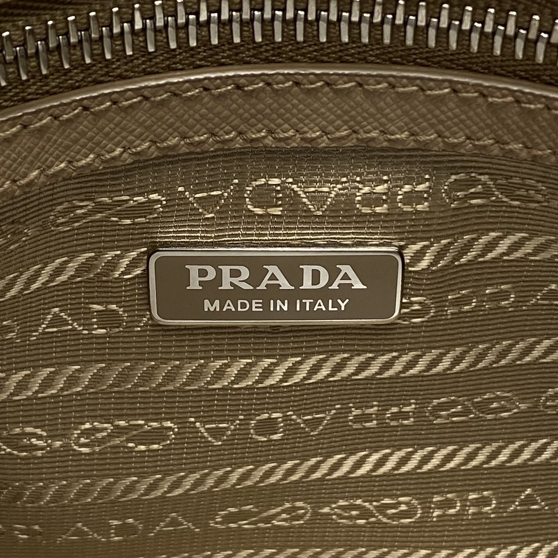 Bolsa Prada Mini Galleria Saffiano Nude