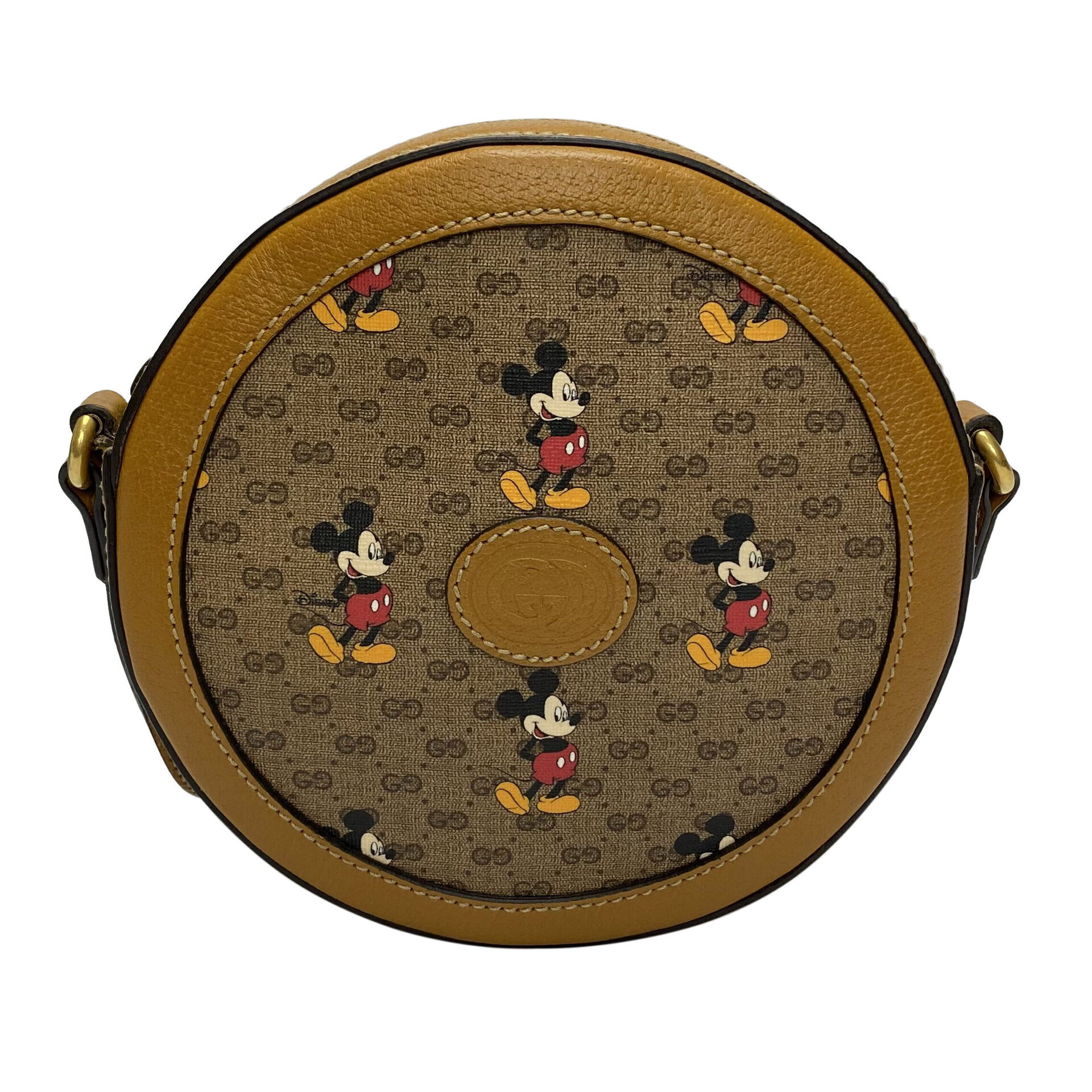 Bolsa Gucci x Disney Round Mickey Mouse