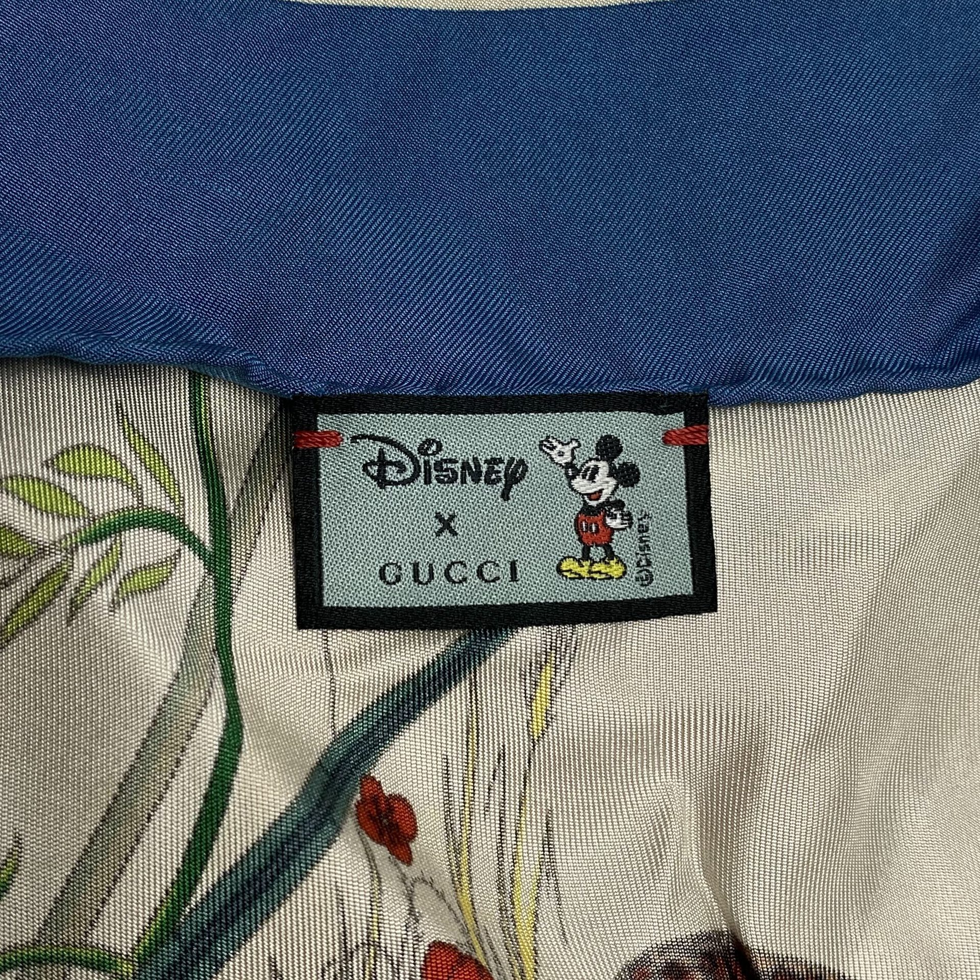Lenço Gucci x Disney Estampado Mickey Mouse