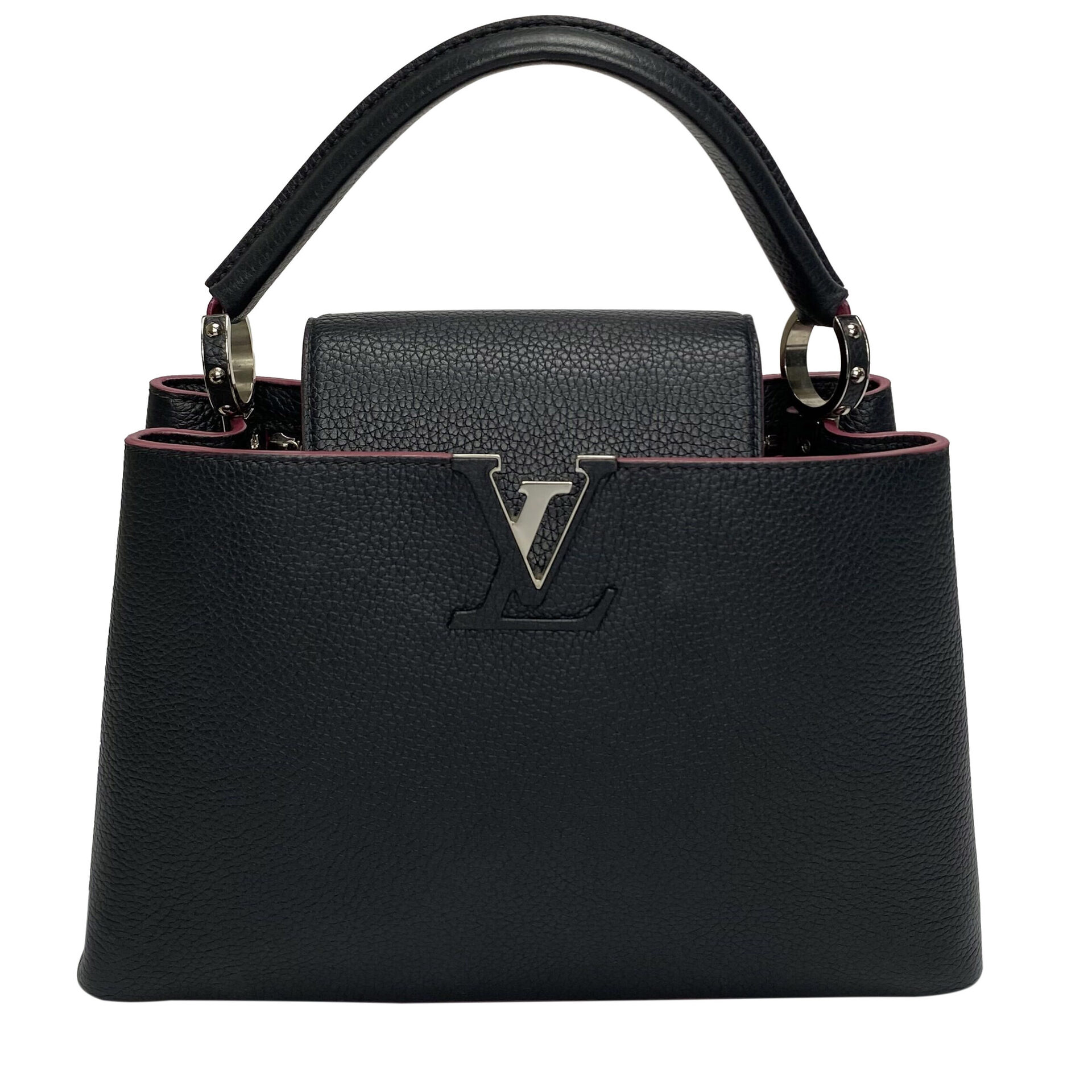Bolsa Louis Vuitton Capucines Preta