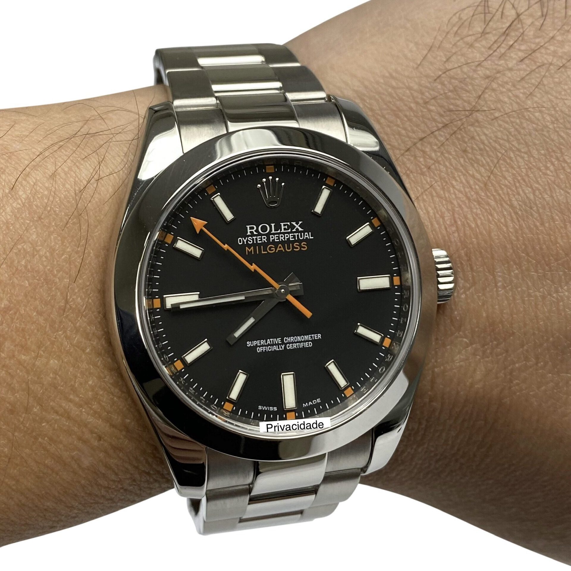 Relógio Rolex Milgauss