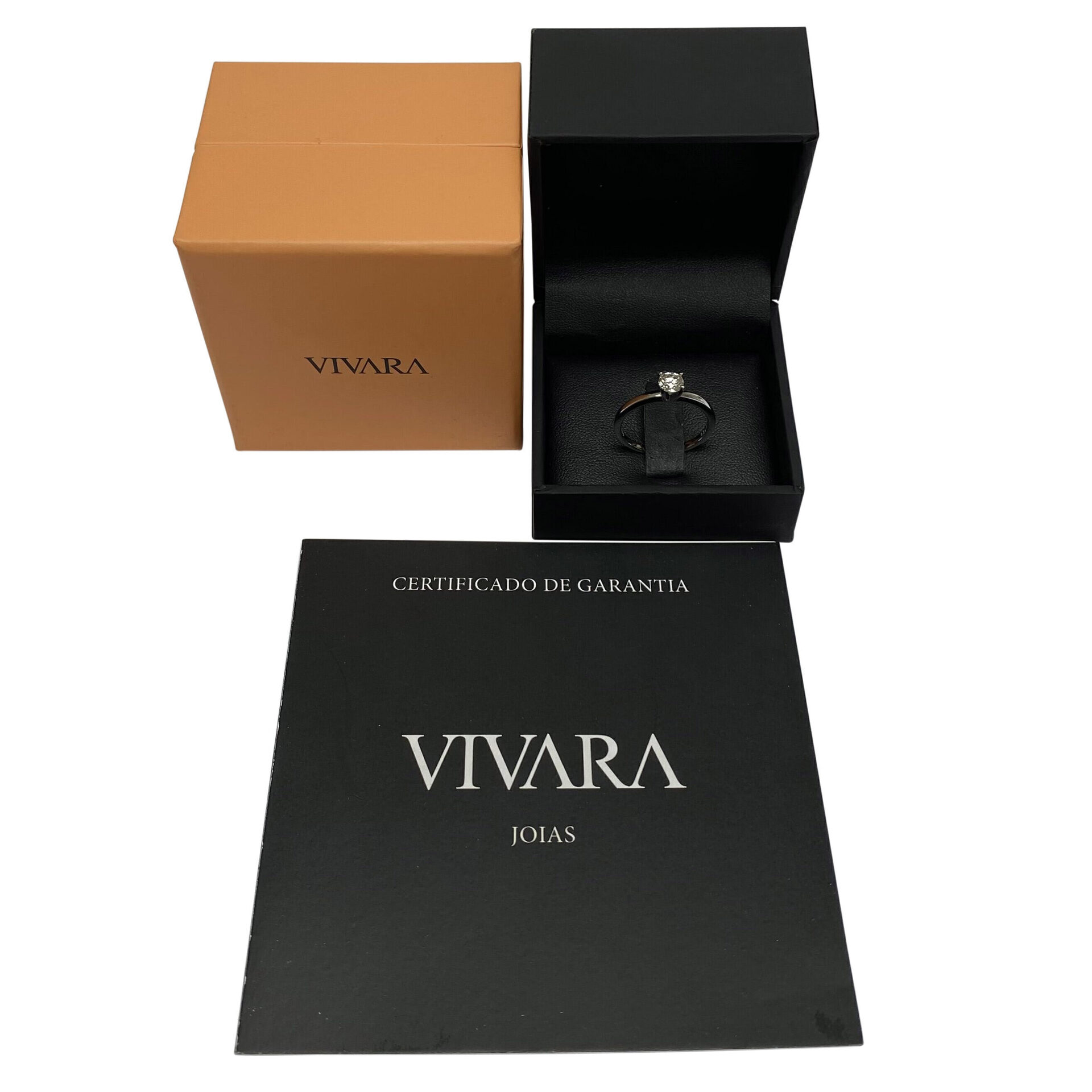 Anel Vivara Solitário - 0.50 ct