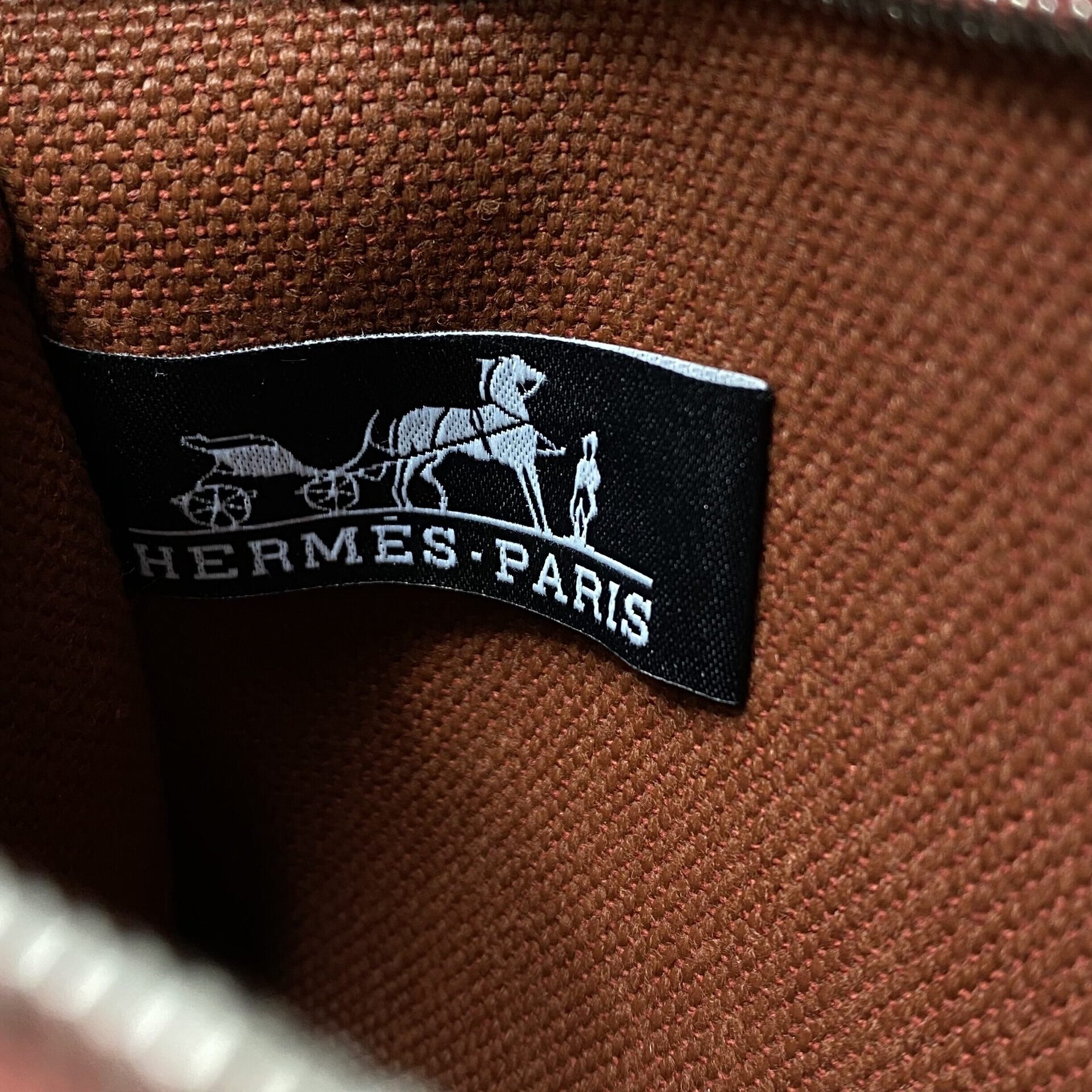 Bolsa Hermès Herbag Zip 20 Rouge