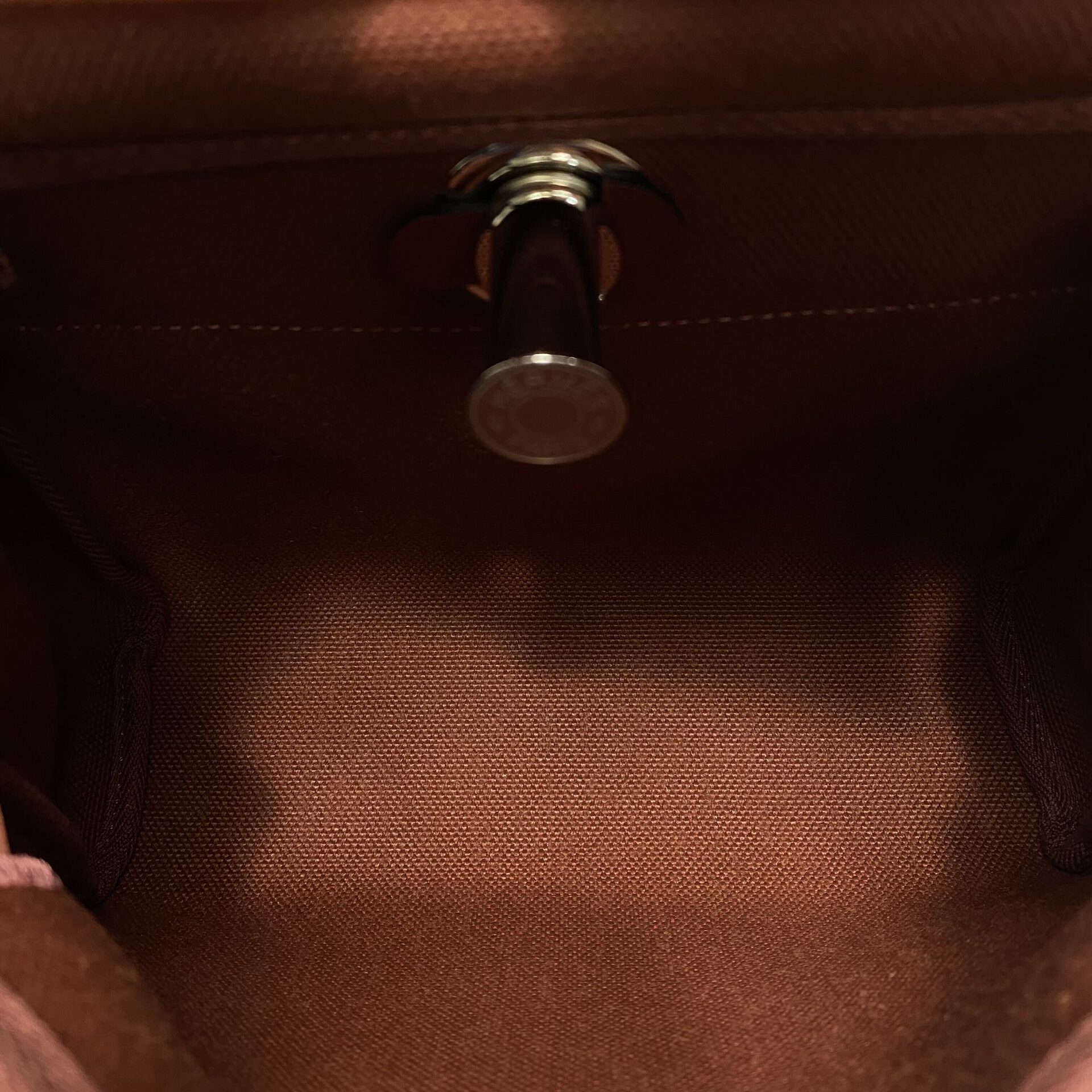 Bolsa Hermès Herbag Zip 20 Rouge