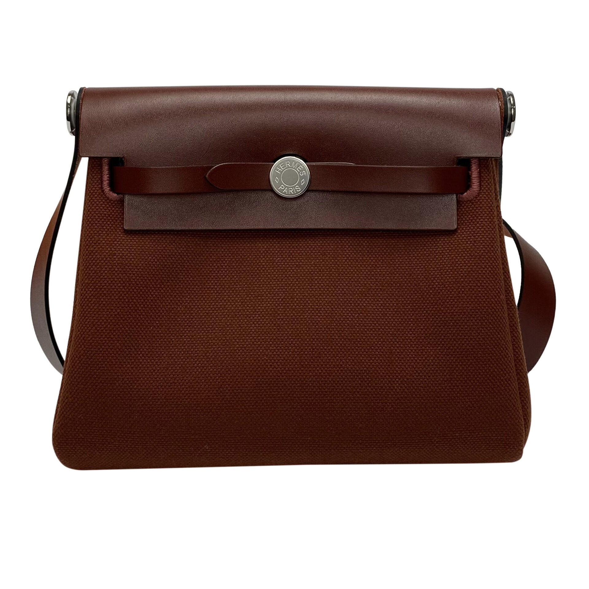 Bolsa Hermès Herbag Zip 20 Rouge