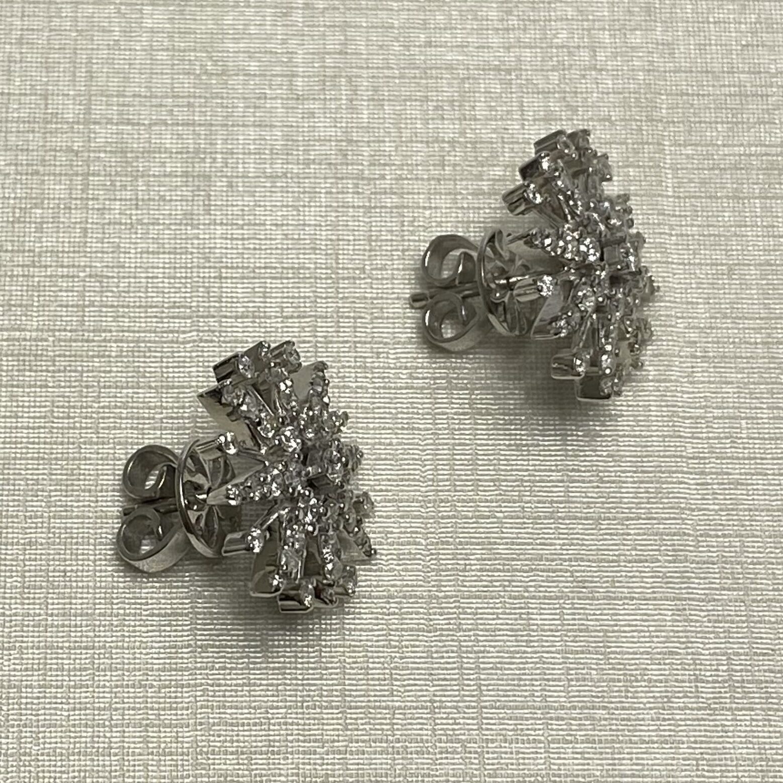 Par de Brincos Floco de Neve - 0.93 ct