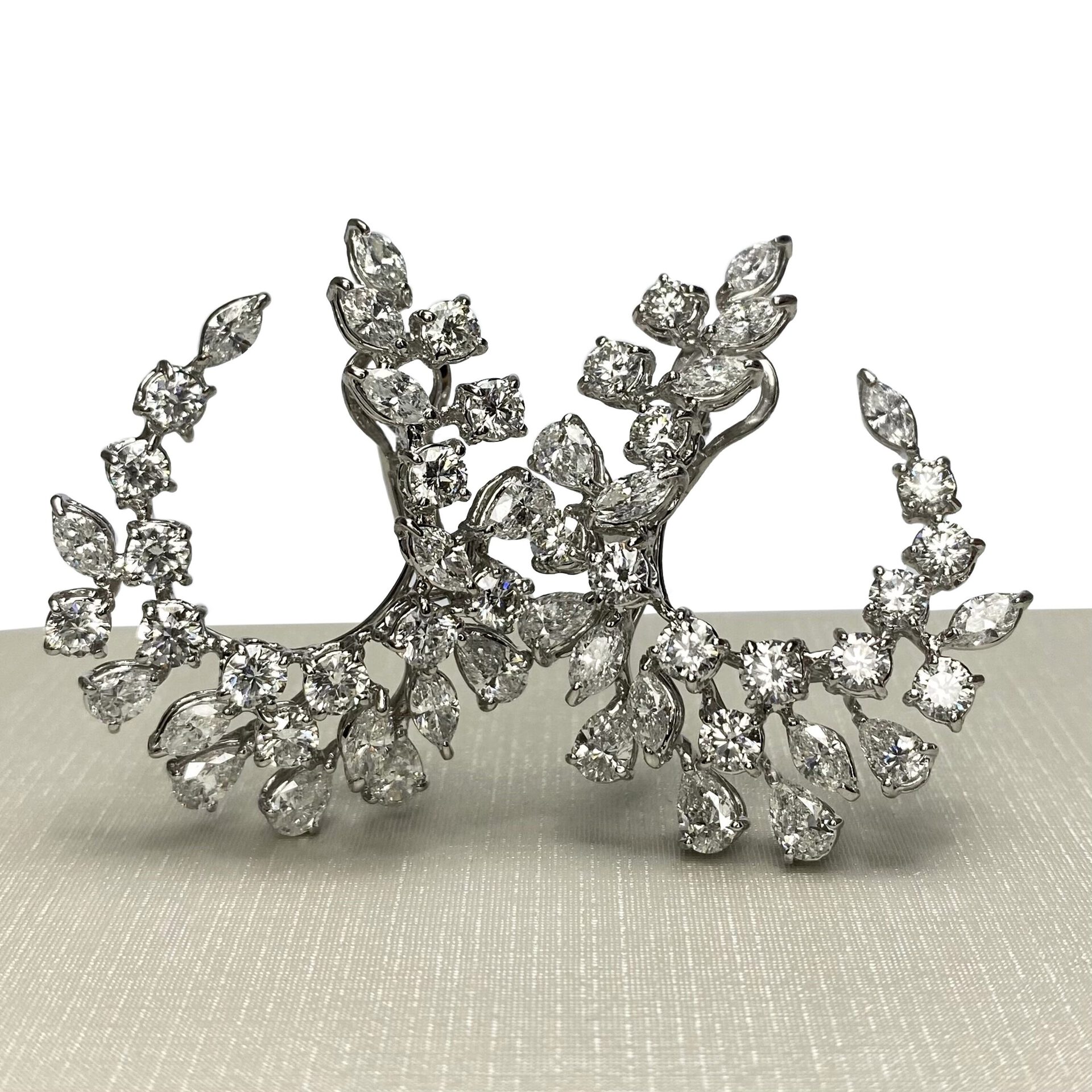 Par de Brincos Diamantes - 12.68 ct